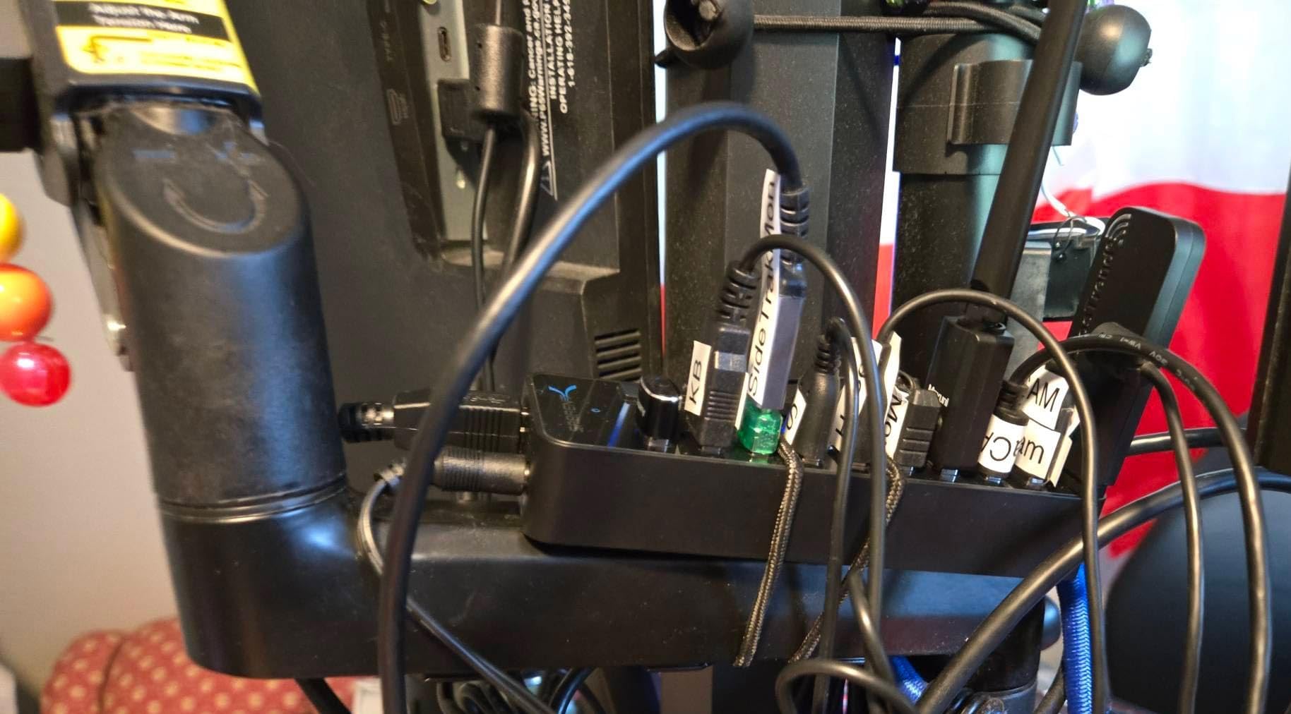 SABRENT 10-Port 60W Powered USB 3.0 Hub, Power Switches & LEDs (HB-BU10) | Individual power switches + LEDs; includes 60W 12V/5A power adapter customer photo 2