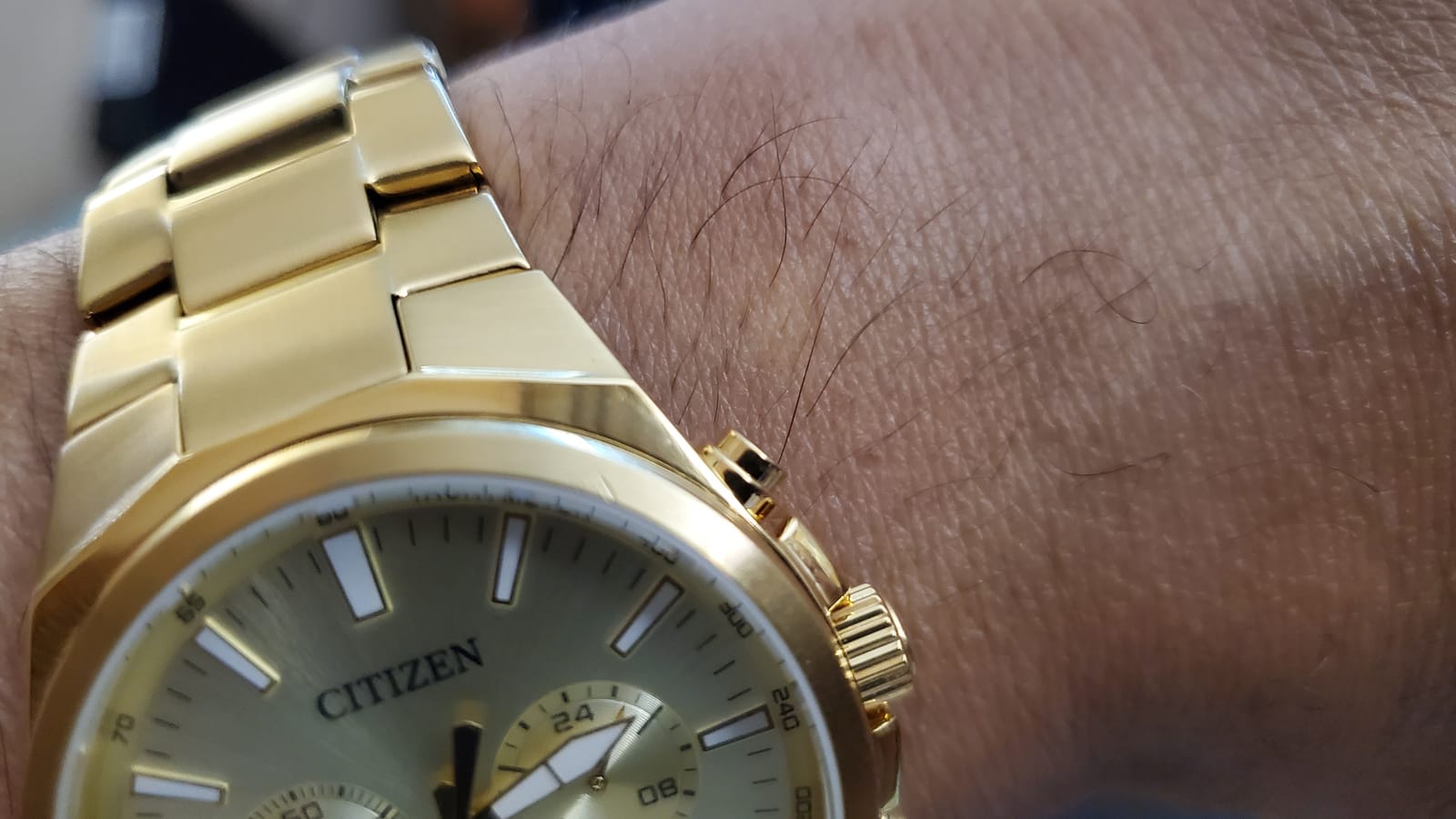 Quartz Mens Watch, Stainless Steel, Classic customer photo 2
