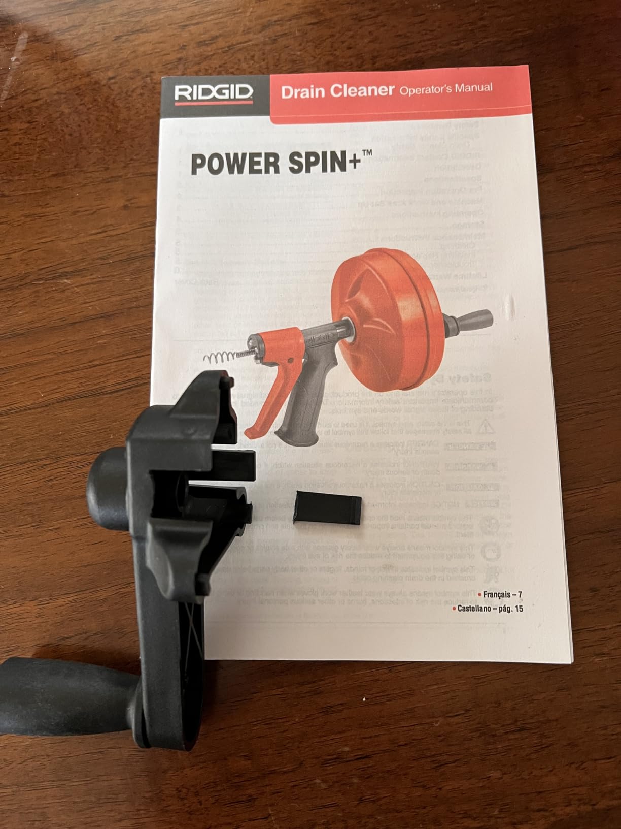 RIDGID 57043 POWER SPIN+ Power Spinner Drain Cleaner customer photo 1