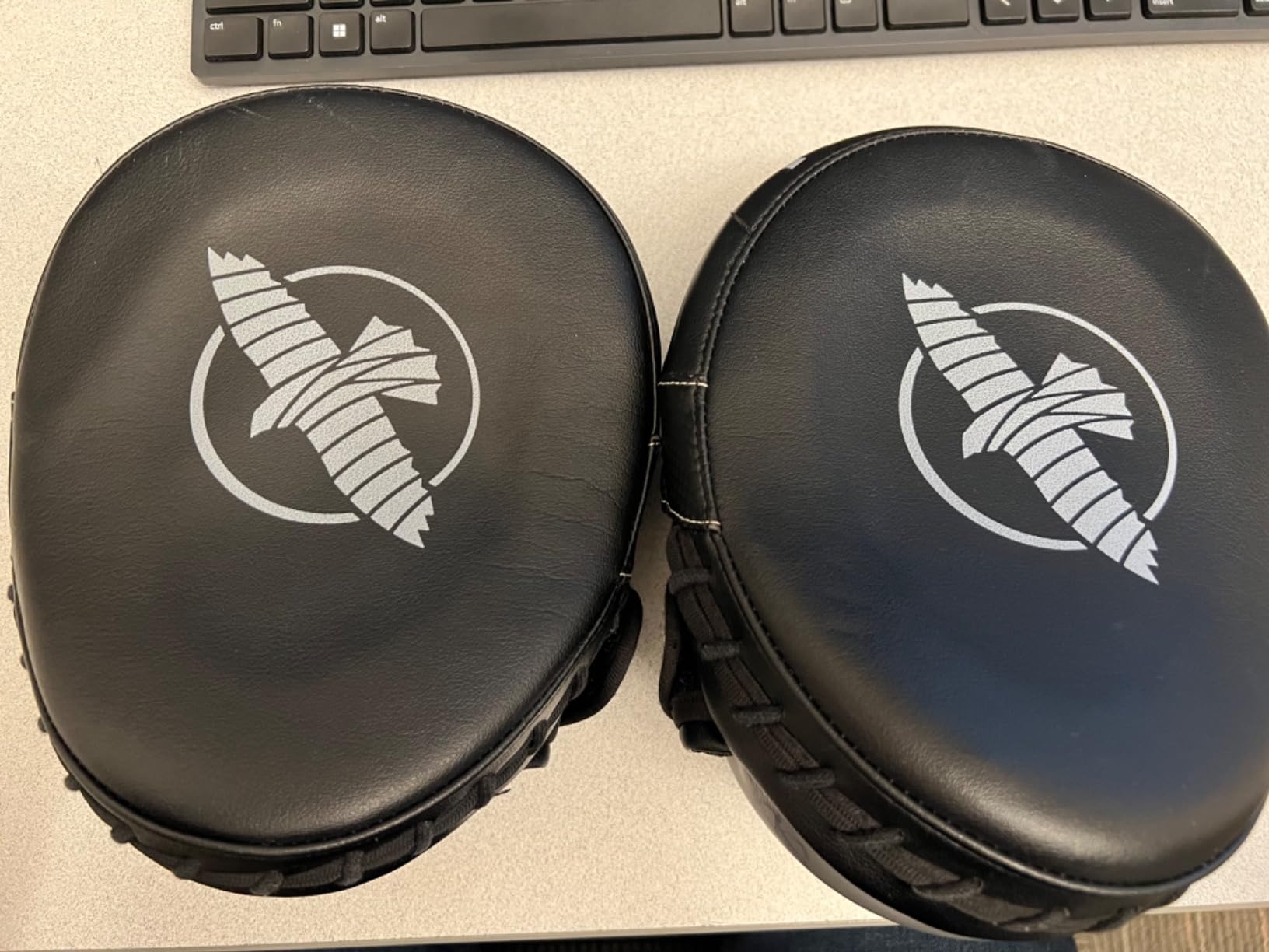 Hayabusa PTS 3 Focus Mitts Pair - Black, Standard customer photo 2