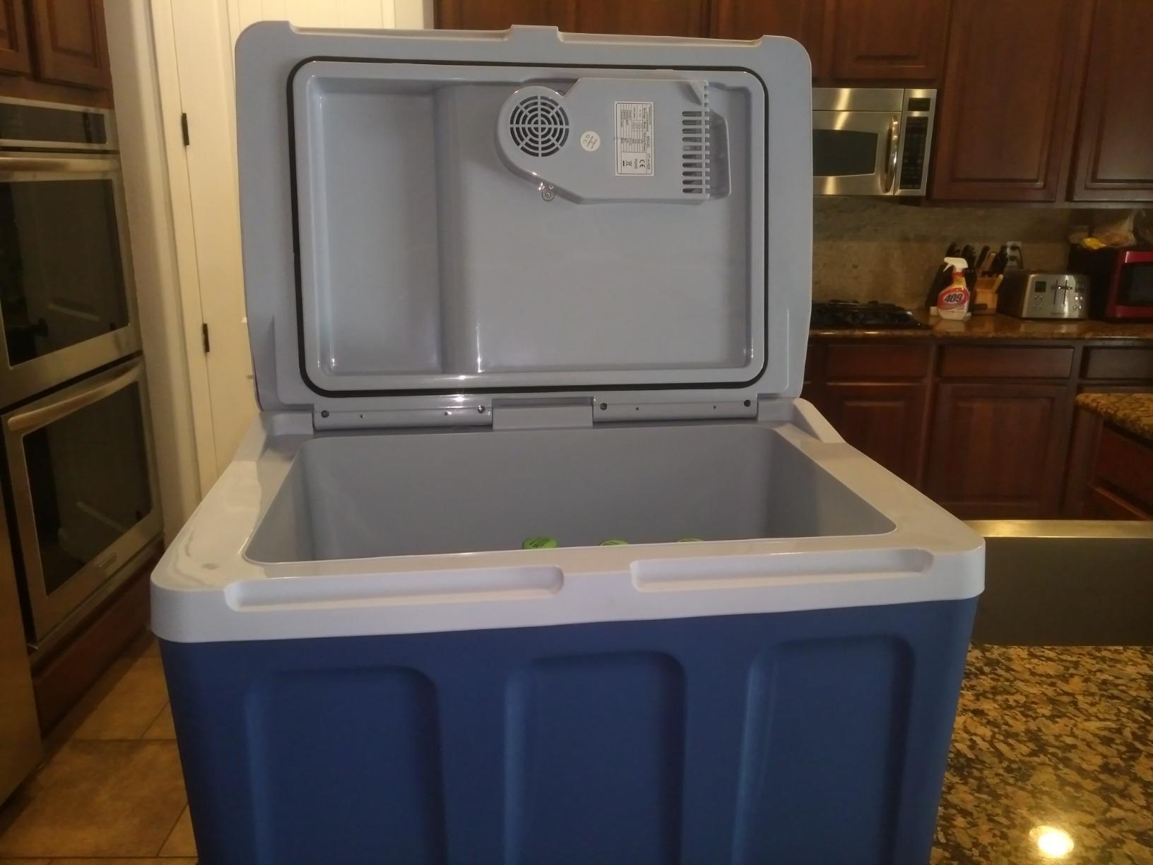 Koozam K-Box Electric Cooler & Warmer with Handle | 24 Liters Portable Thermoelectric Unit - Keeps Food & Drinks Hot or Cold | 110V AC Home Power & 12V Car Adapter for Camping, Travel & Picnics customer photo 2