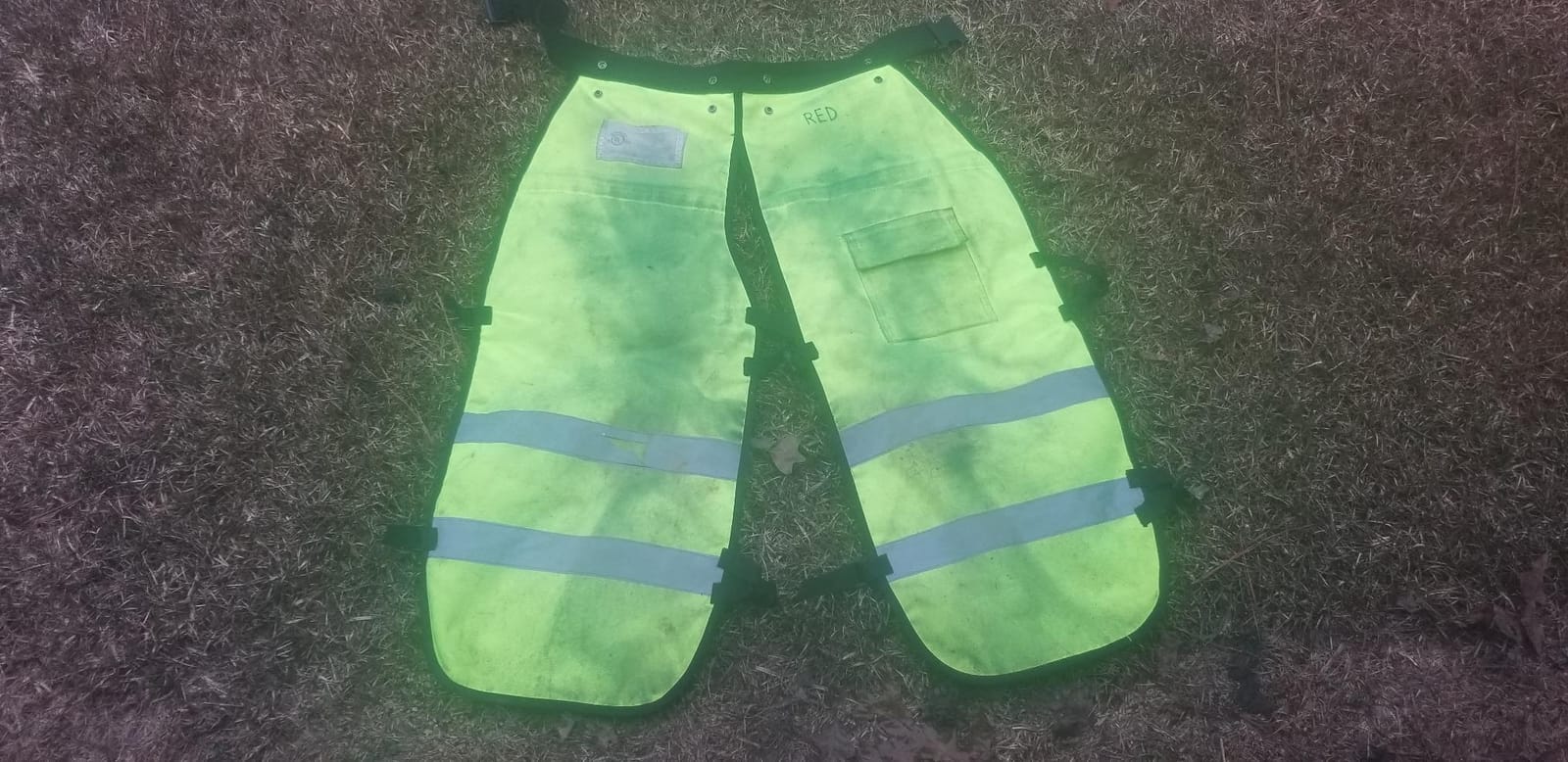 FORESTER Chainsaw Chaps for Men & Women | Apron-Style Chaps with Pocket & Adjustable Waist | Chainsaw Safety Equipment customer photo 1