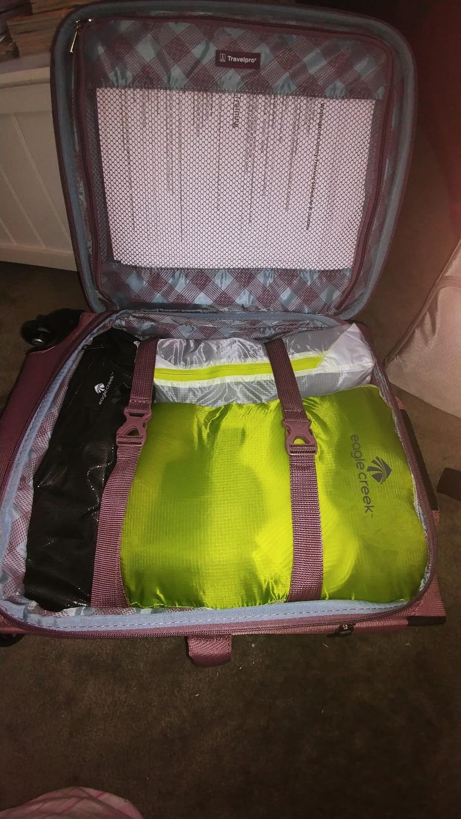 Travelpro Maxlite 5 Softside Carry-On Luggage Spinner, Green, 21-Inch customer photo 1