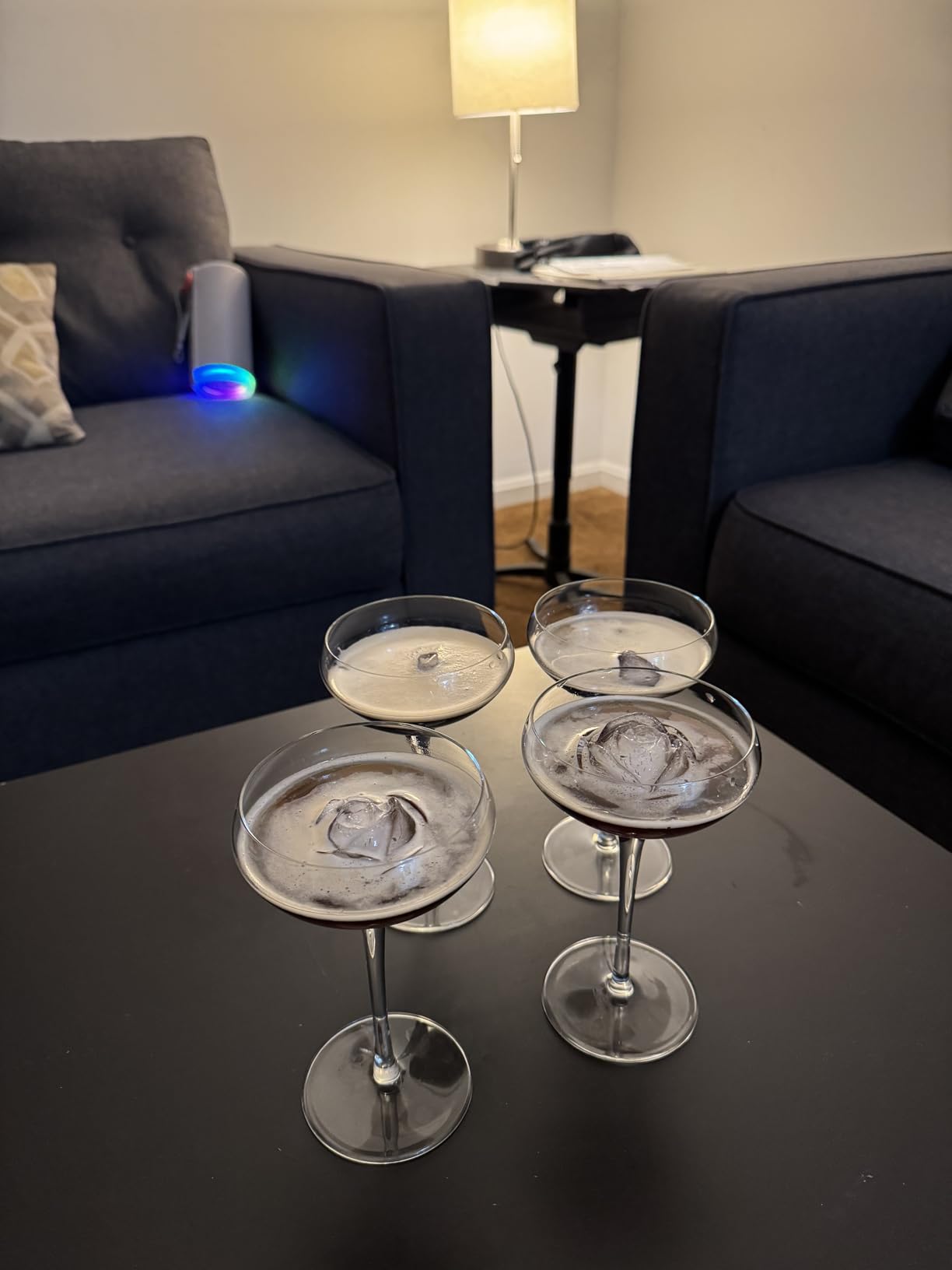 Libbey Signature Kentfield Coupe Cocktail Glasses Set of 4, Classic Tall Stemmed Glass Cup, Champagne Coupe Glasses Gift Set for Weddings, Birthdays customer photo 2