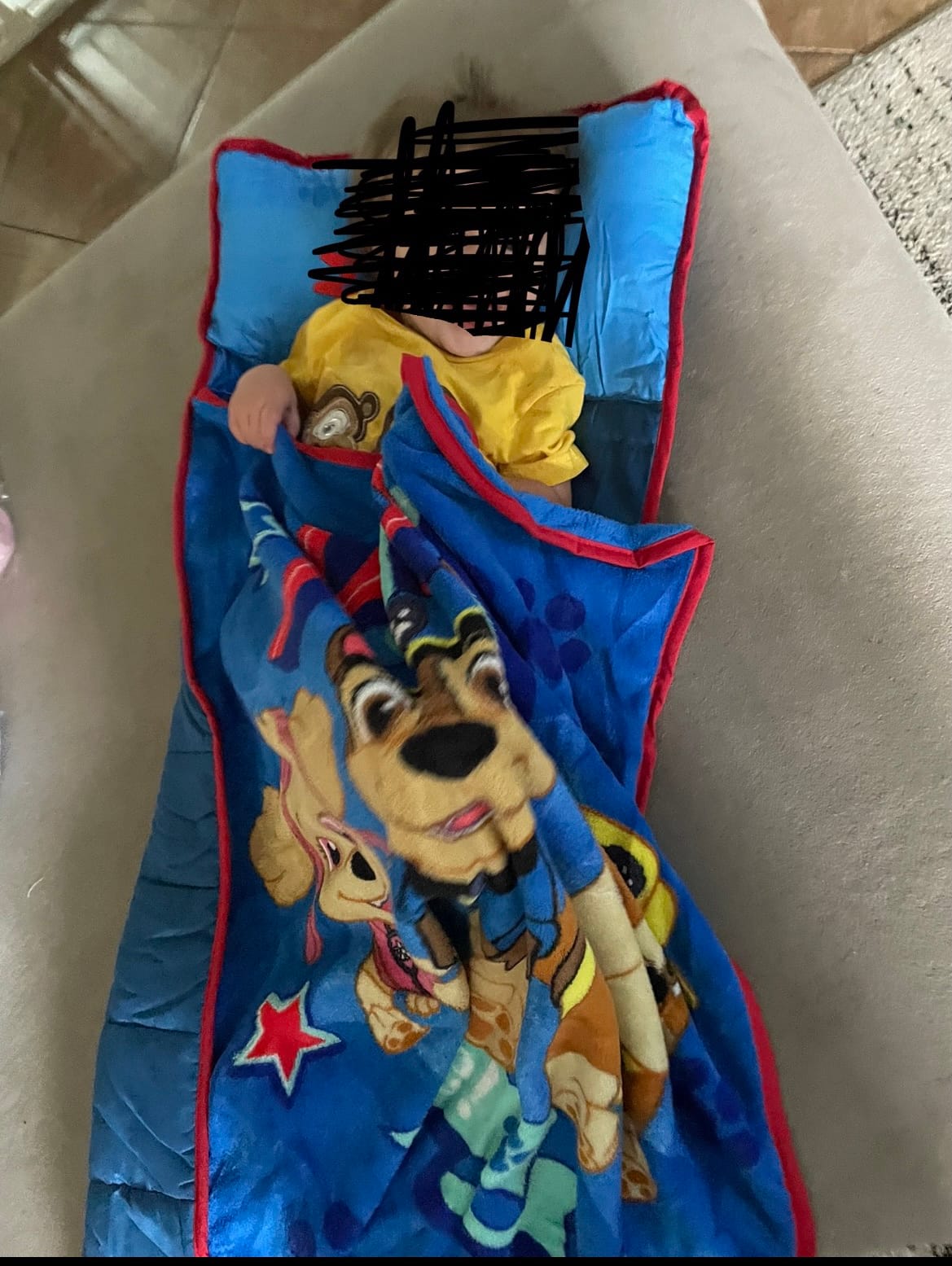 Paw Patrol We're a Team Nap-Mat Set– Quilted Nap Mat with Built-in Pillow and Plush Blanket – Portable Nap Mat for Daycare, Preschool, Sleepovers & Travel – for Boys or Girls Ages 3+ customer photo 2
