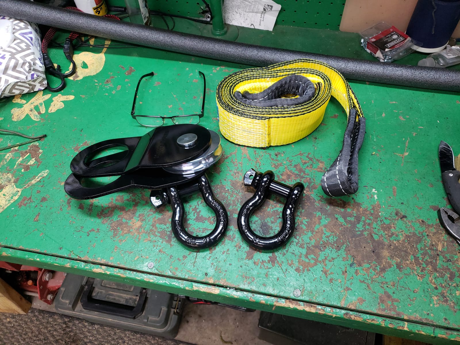 TGL Winch Snatch Block Pulley Kit, Winch Accessories Kit, Wench Pulley customer photo 1