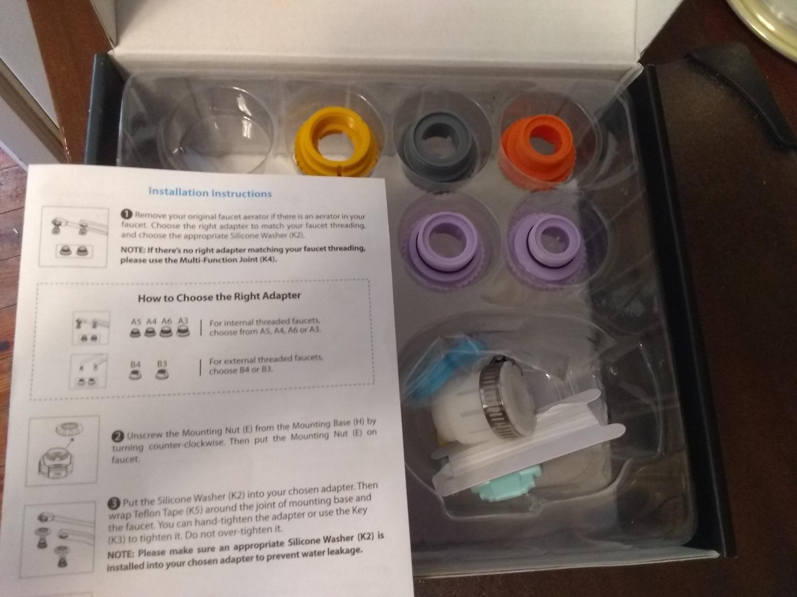 Waterdrop FC-02 Faucet Water Filter for Skin Care, Bathroom Sink Filter customer photo 1