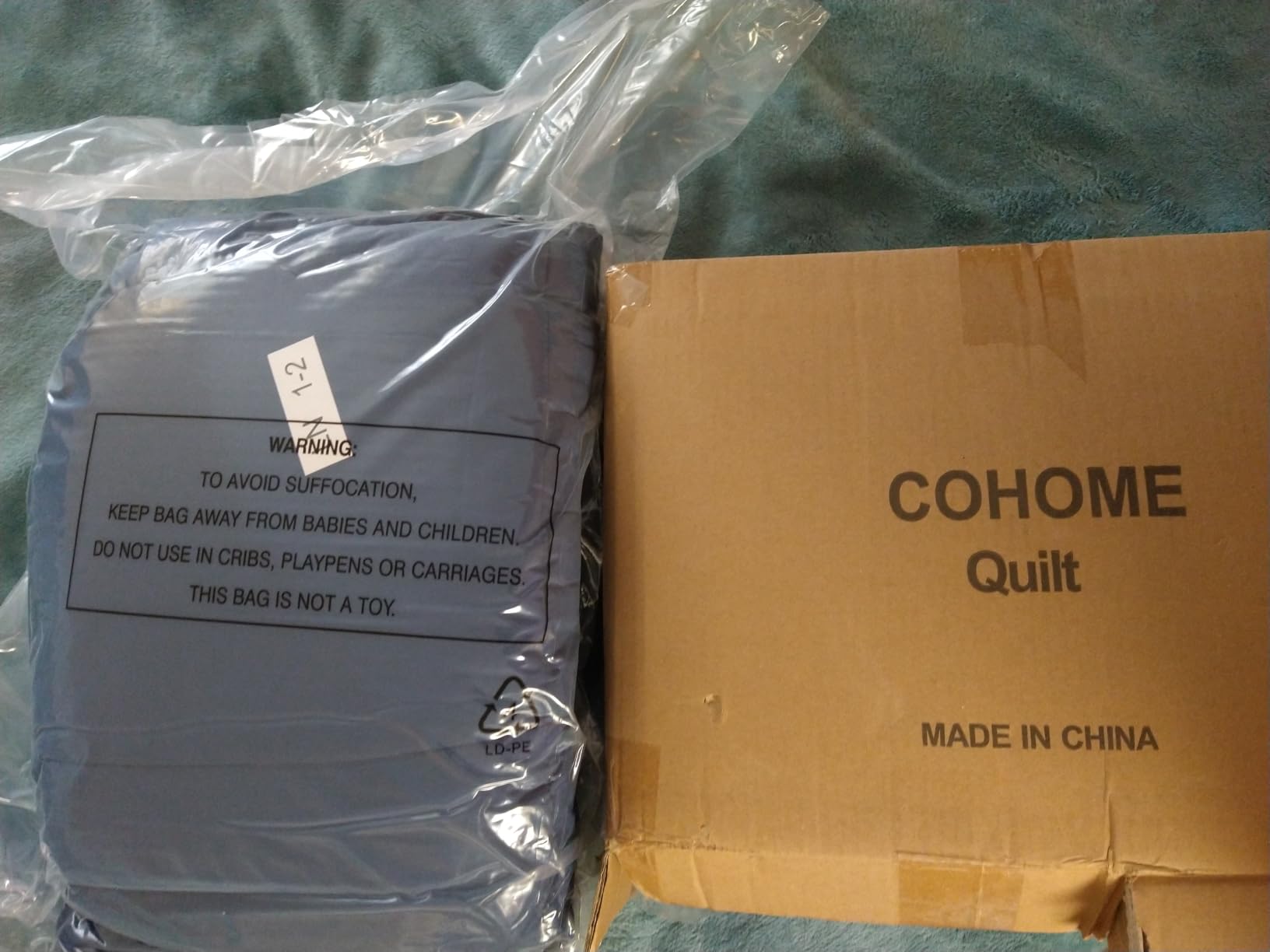 COHOME All-Season King Size Cooling Comforter Duvet Insert - White | Quilted Down Alternative Comforter, Luxury Hotel Breathable Soft Comforter, Anti-Clump Tech & 8 Tabs, Reversible, 90
