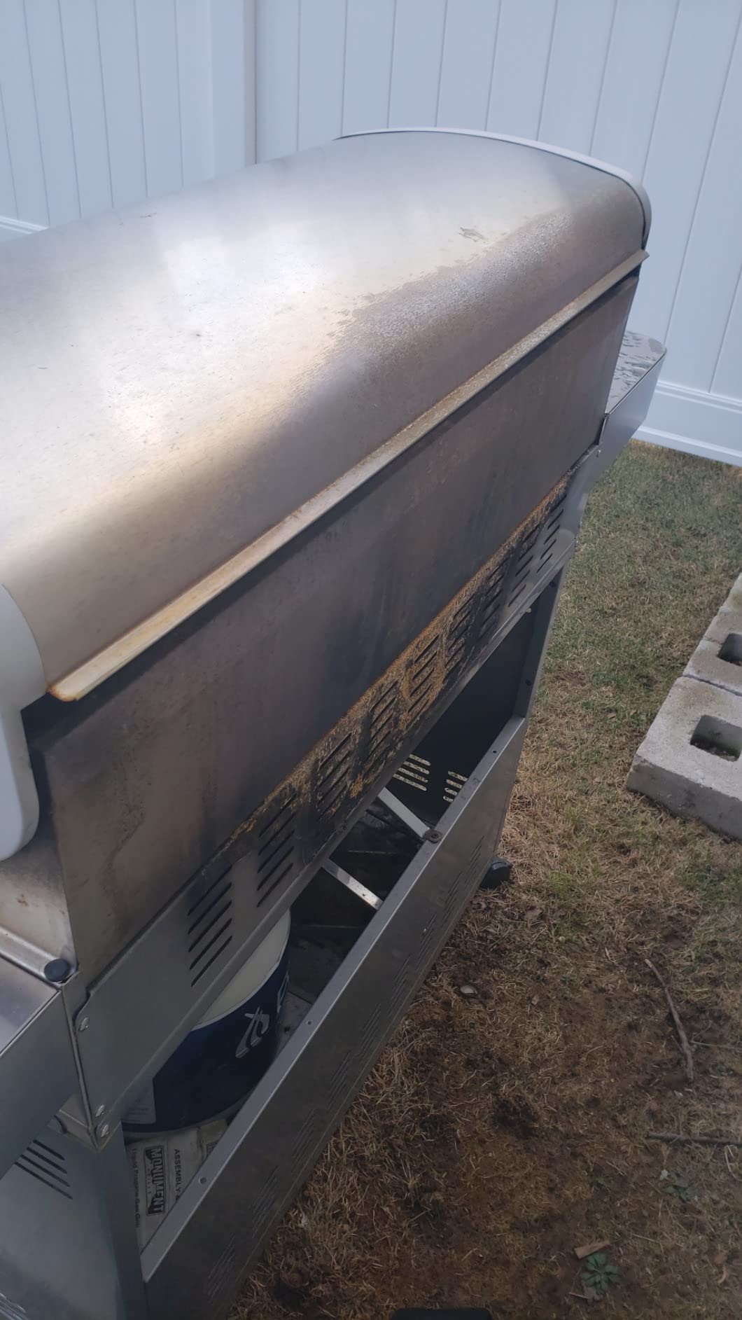 Monument Grills 77352 6+1 Burner Stainless Steel Cabinet Style Propane Gas Grill with Knob Controls, Side Burner, Built-In Thermometer, and Rotisserie Kit customer photo 1