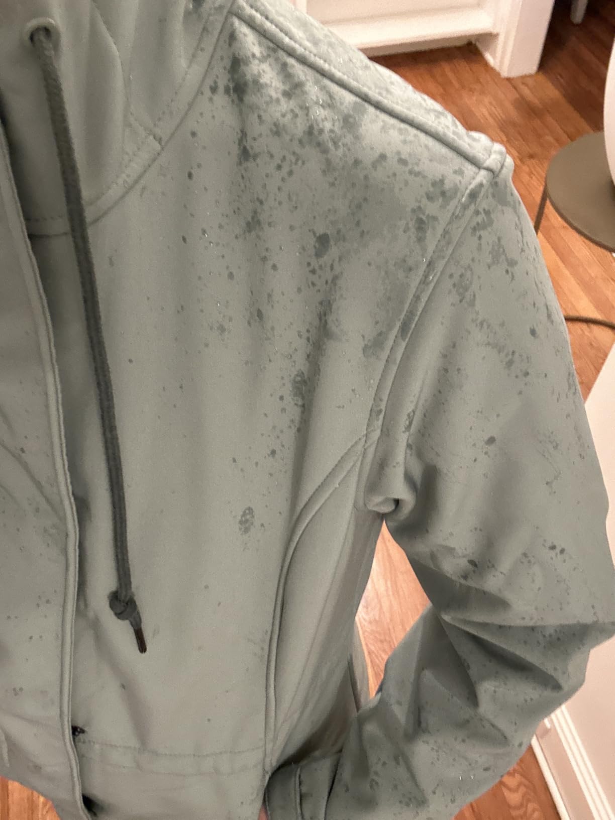 Outdoor Ventures Women's Waterproof Fleece Lined Hooded Softshell Rain Coat customer photo 1