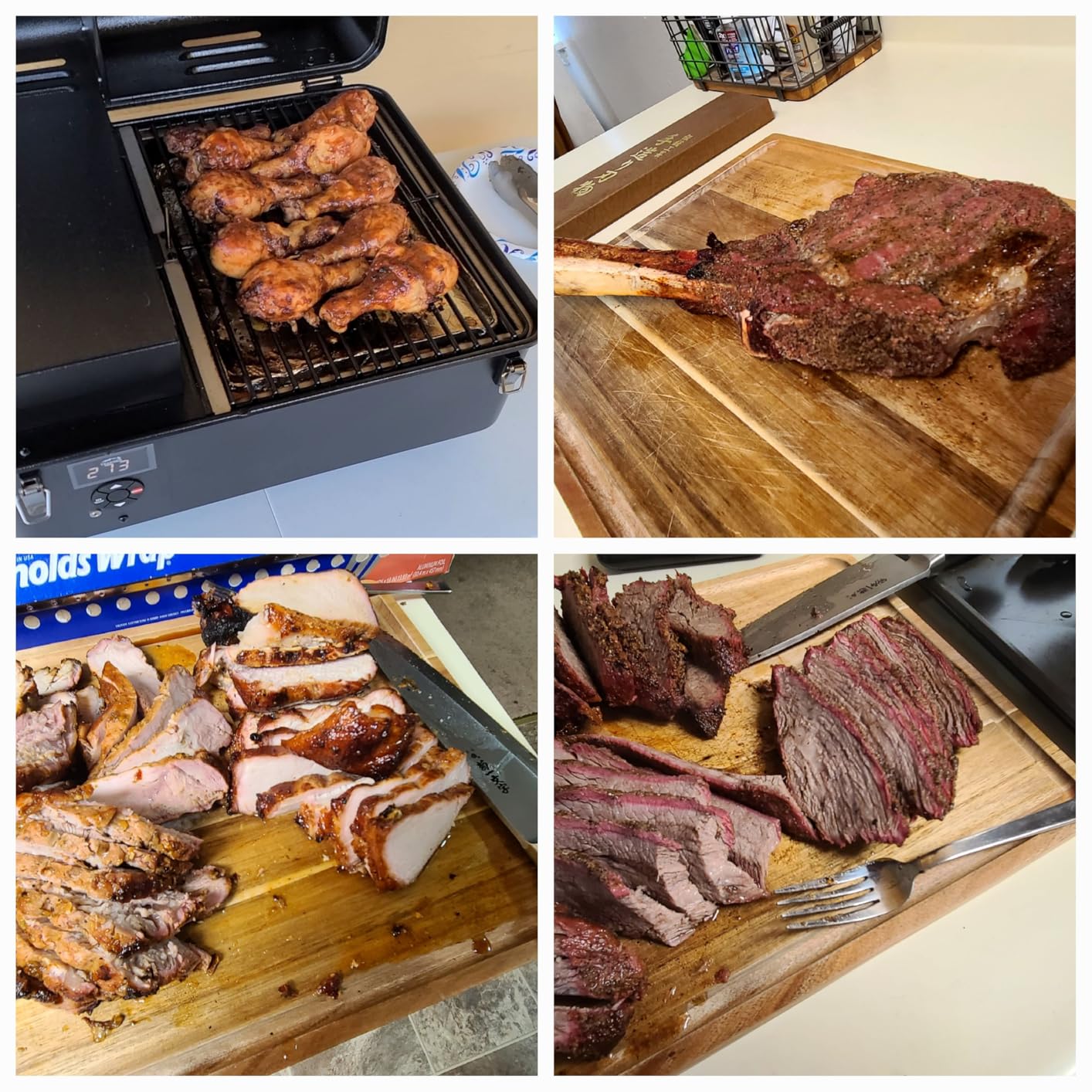 Traeger Ranger Portable Wood Pellet Grill & Smoker, Cast Iron Griddle customer photo 2