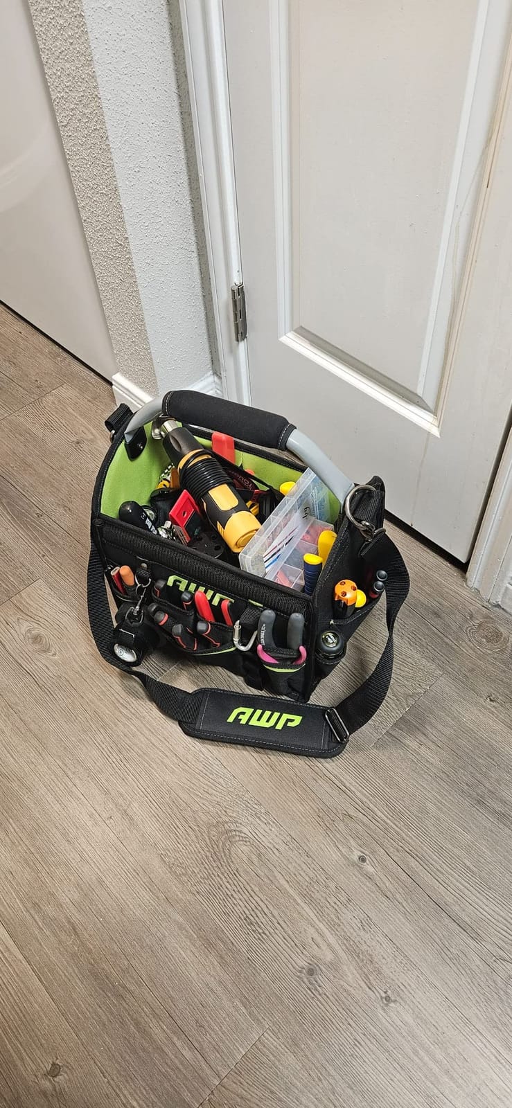 AWP Tool Bags, Premium Tool Bag, Black, Durable Tool Tote, for Professionals and Contractors customer photo 1