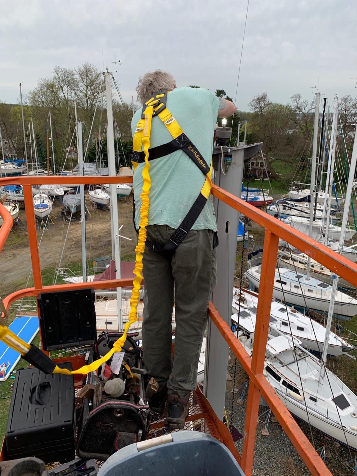 KwikSafety SCORPION Safety Harness ANSI OSHA Fall Protection Gear customer photo 1