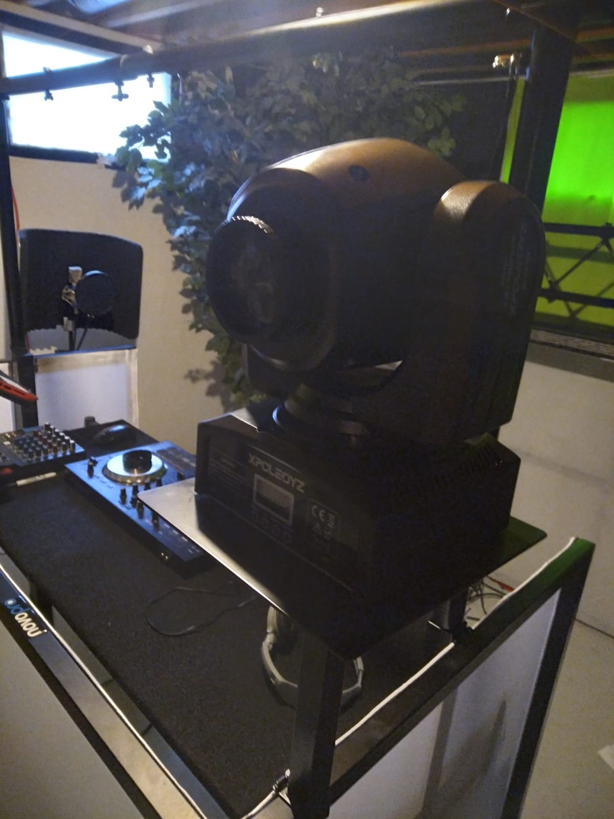 60W DJ Lights Moving Head Lights DMX512 Stage Lights | 8 Gobos & 8 Colors, 11 CH, 540° Pan & 270° Tilt, Sound Activated, Compact DJ Lighting for Weddings, Parties, and Stage Events customer photo 1