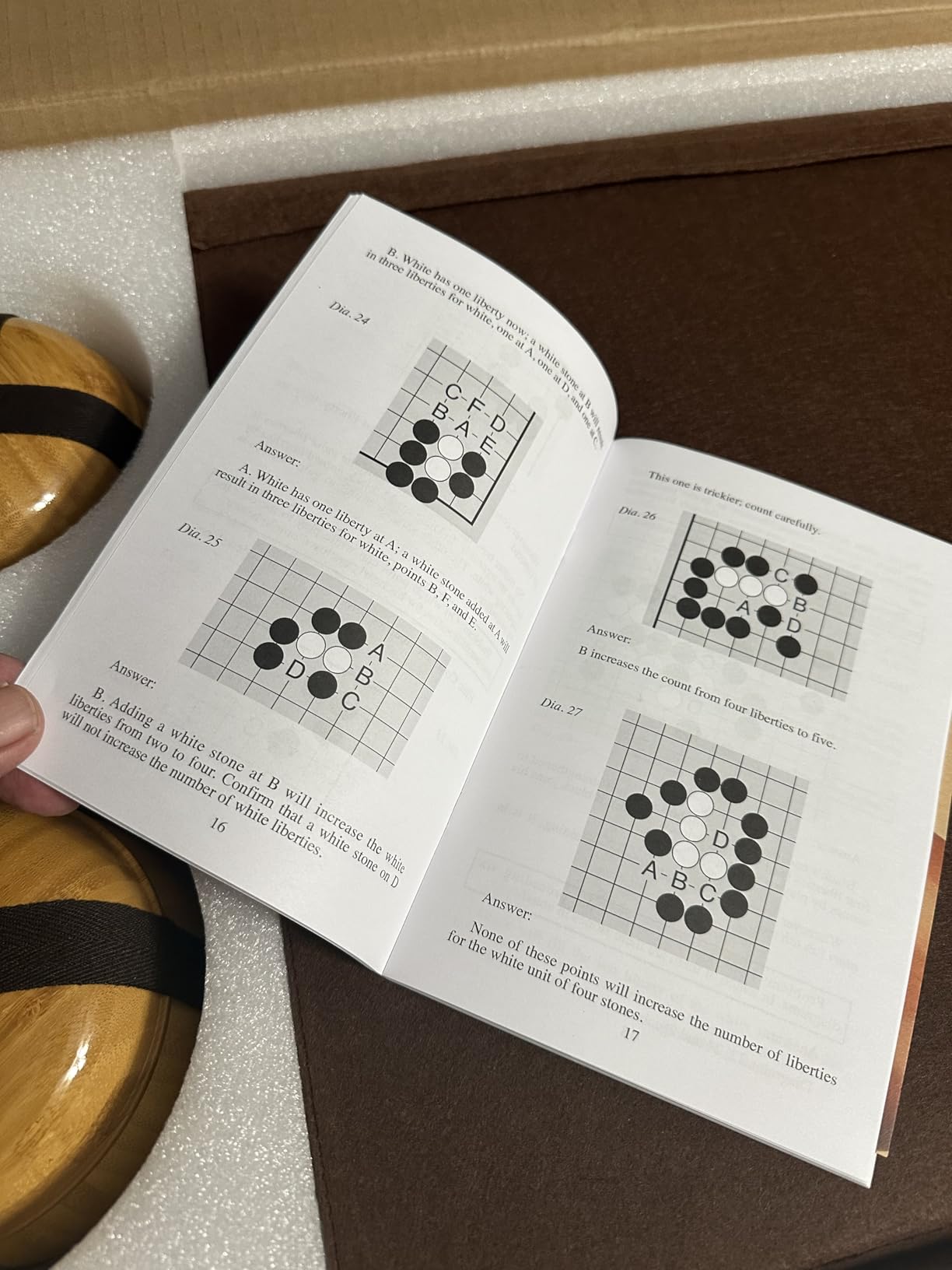 Yellow Mountain Imports Bamboo 2-Inch Reversible 19x19/13x13 Go Game Set Board with Double Convex Melamine Stones and Bamboo Bowls - Classic Strategy Board Game (Baduk/Weiqi) customer photo 1