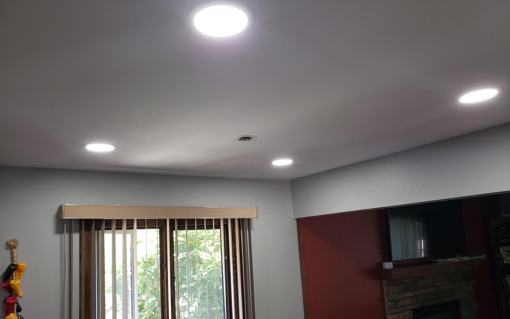 TORCHSTAR 12-Pack 6 Inch Ultra-Thin LED Recessed Light, CRI90 12W, 5000K, Aluminum, 5%-100% Dimmable, ETL & ES & FCC & IC, Slim LED Downlight with Junction Box, Daylight customer photo 1