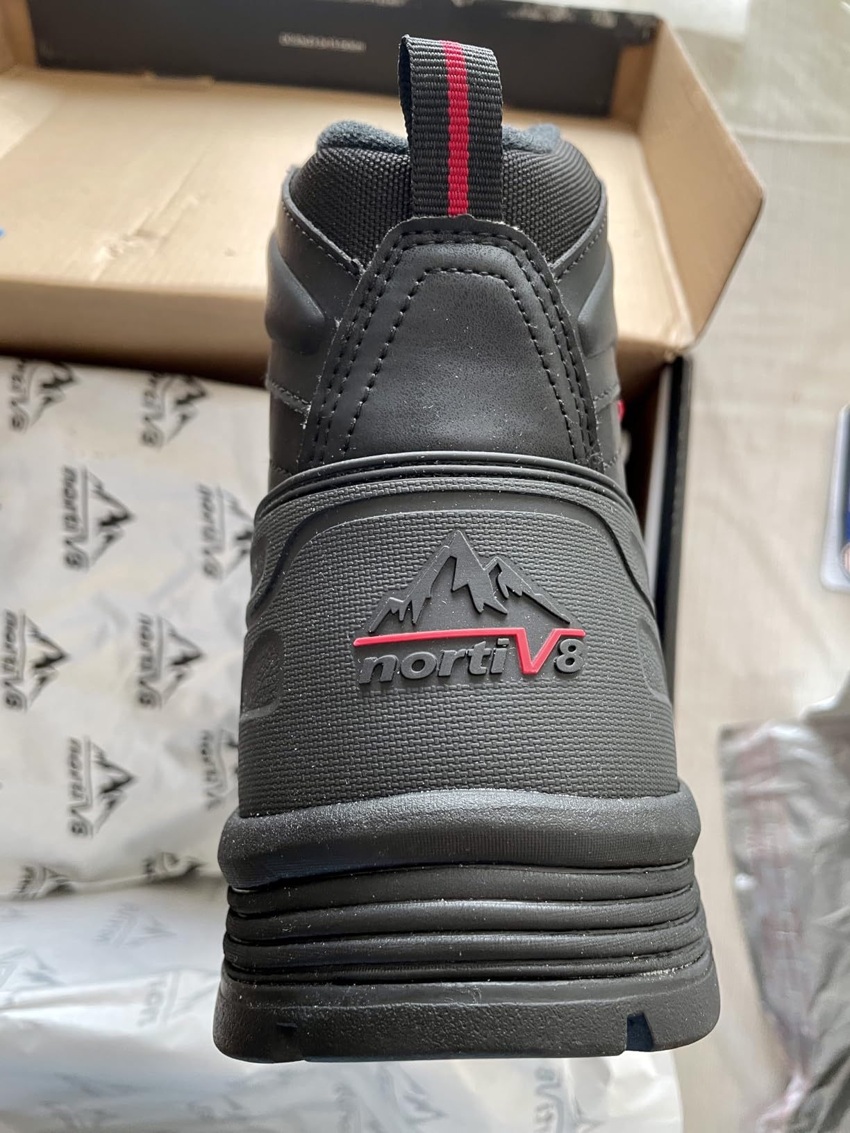 NORTIV 8 Men's Waterproof Hiking Winter Snow Boots customer photo 2