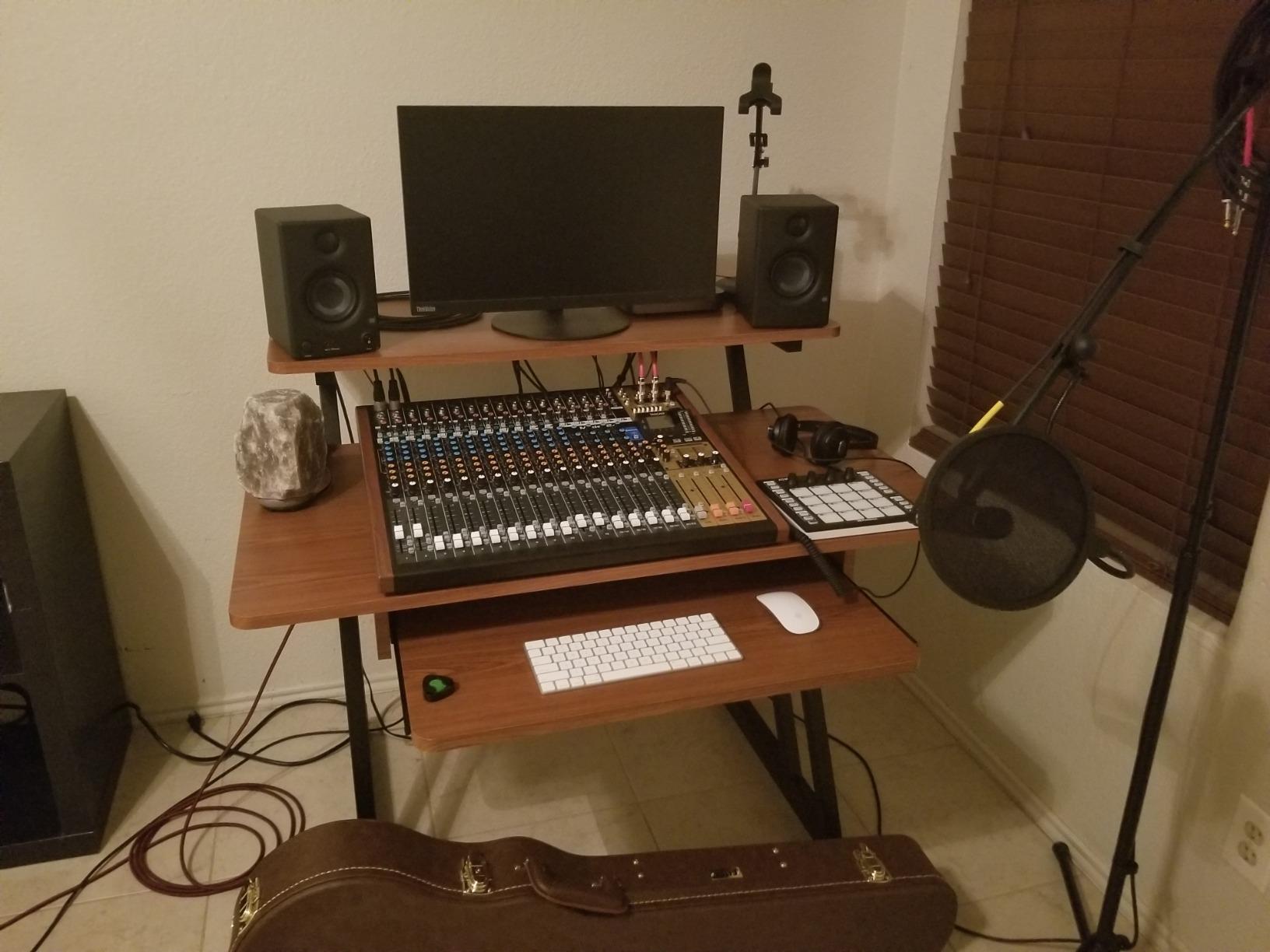 Tascam Model 24 24-track Multi-Track, Live Mixer and Recording Studio, Analog Mixer, Digital Recorder, USB Audio Interface customer photo 1