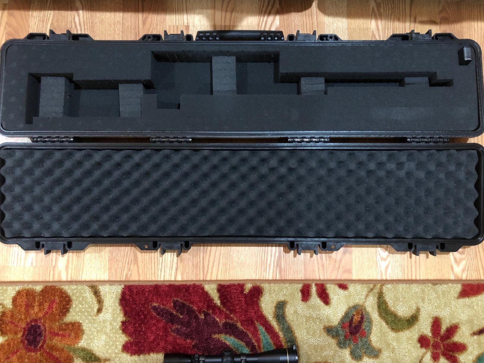 Merdia Gun Case Precision Hard Locking Rifle Cases Ultra Protective Case Intensive Convoluted Foam Shot Gun Case | AR Accessories | Rifle Bag | Hard Gun Cases for Rifles | Shotgun Case customer photo 1