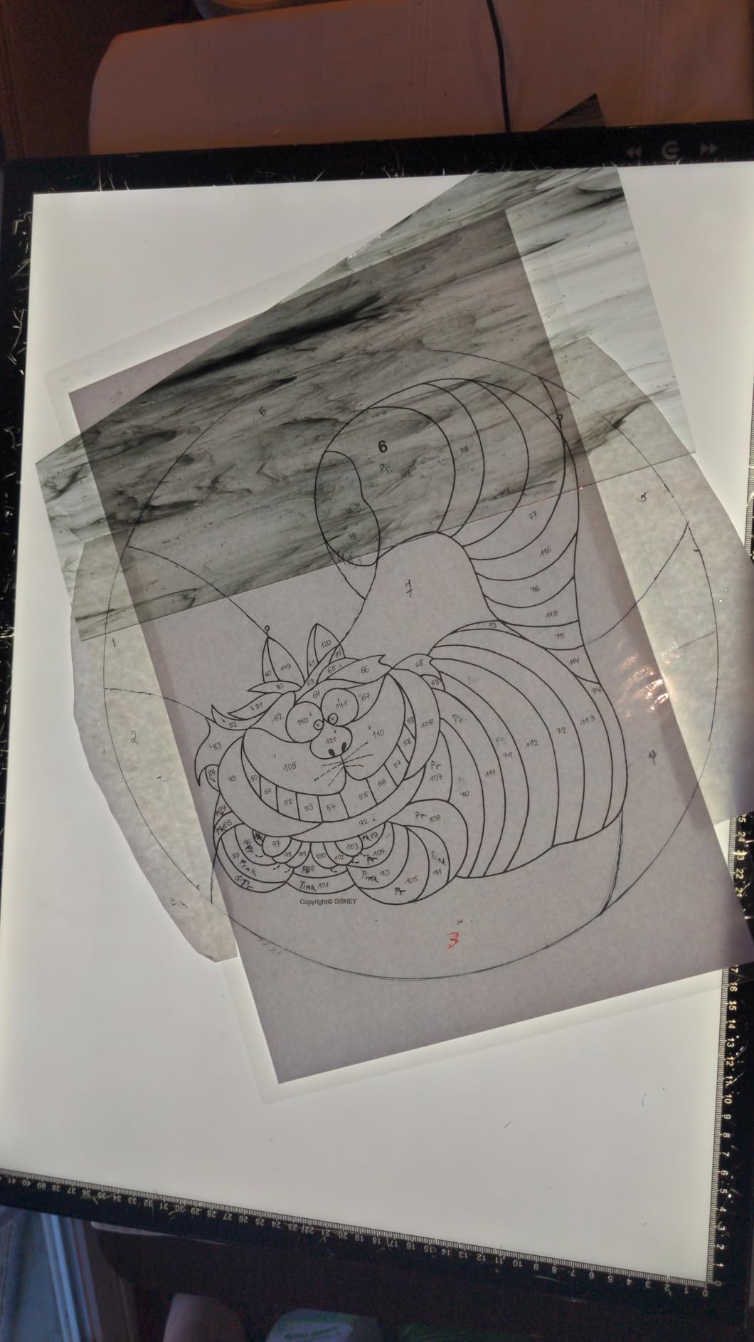 HSK A2 LED Artist tracing Light Box Copy Table, Adjustable High Brightness Light Pad for Tatto Drawing, Sketching, Animation,Diamond Painting Accessories customer photo 2