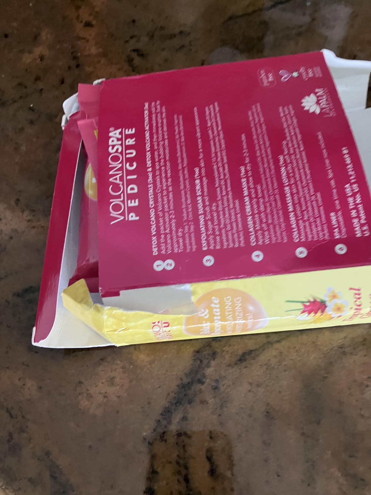 La Palm Volcano Spa 5 Step Pedicure Kit (Tropical Citrus) customer photo 1
