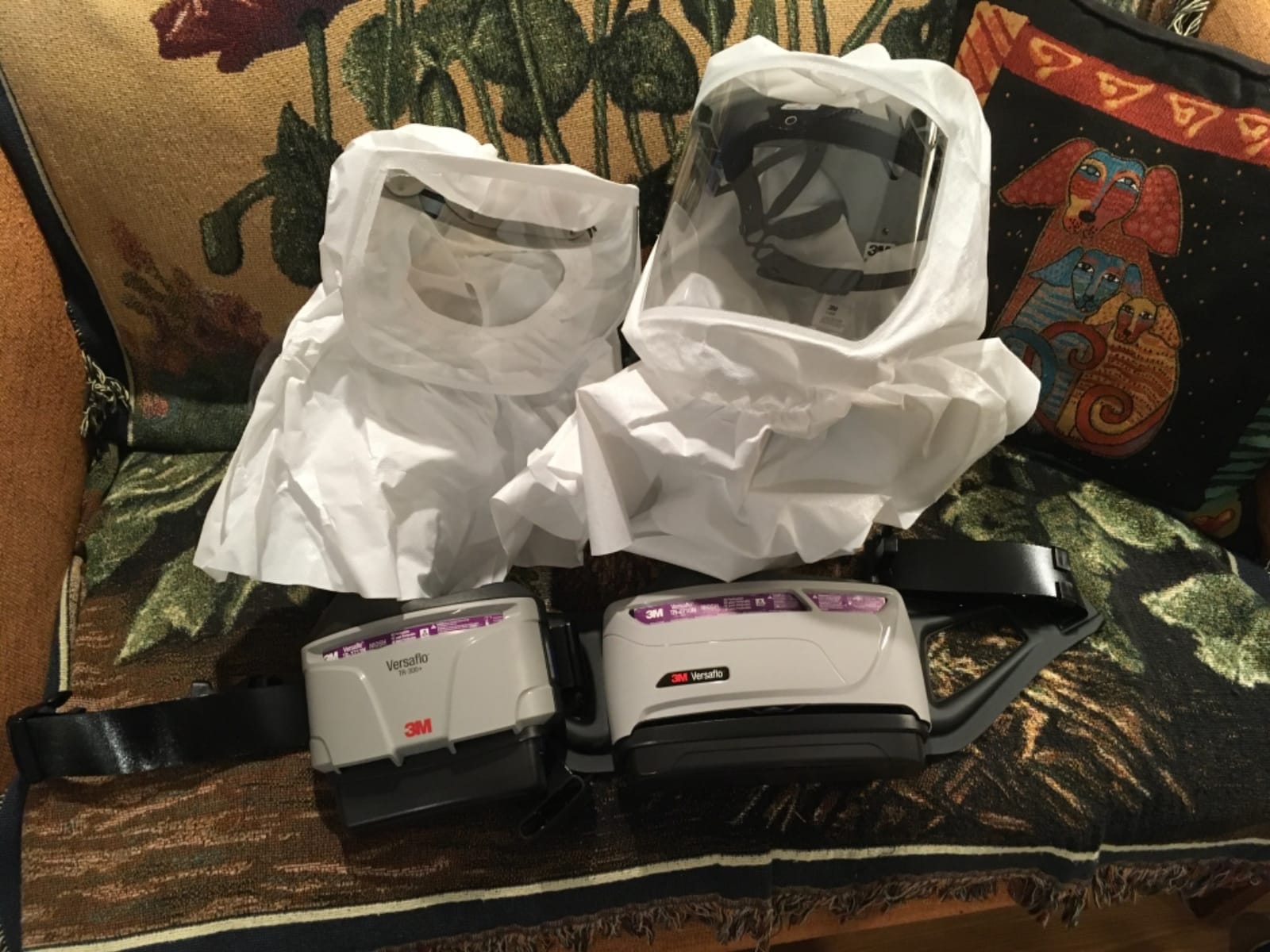 3M PAPR Respirator, Versaflo Powered Air Purifying Respirator Kit, TR-300N+ ECK, Healthcare, Hood Assembly, Easy to Clean and Maintain, All-in-One Res customer photo 2