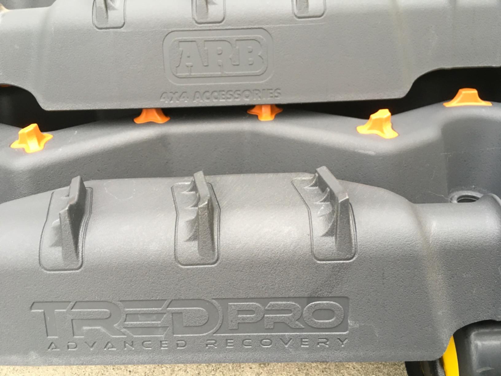ARB TREDPROMGO Vehicle Recovery Boards Traction Tracks and Extraction Device for Off-Road Mud, Sand, & Snow(Grey/Orange) customer photo 2