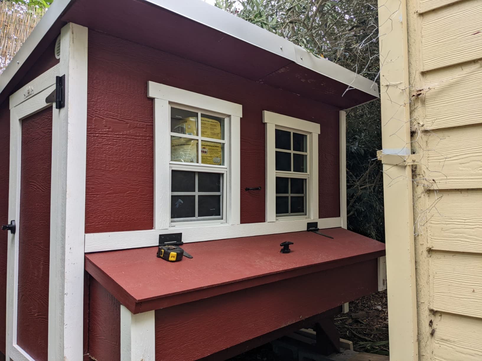 OverEZ Classic Large Chicken Coop for Up to 15 Chickens - Nesting Box - Large Bird, Poultry and Hen House Made from Wood, Made in USA customer photo 2