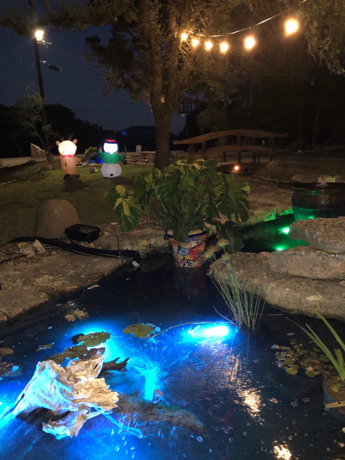 Banord Outdoor String Lights Commercial Grade 96ft Waterproof with 30 S14 Shatterproof Dimmable LED Bulbs, Heavy Duty Hanging Lights for Patio Garden Backyard Decoration, 2W 2x48ft Strands customer photo 1