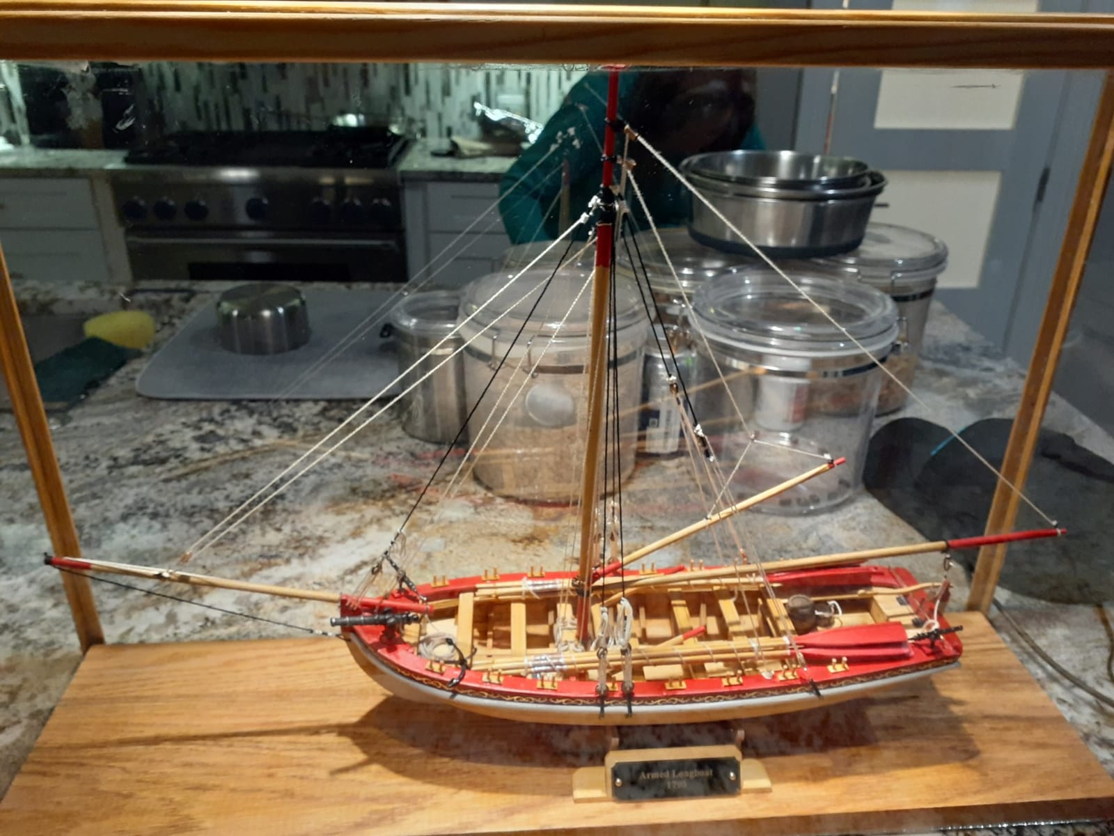 Model Shipways MS1460 18th Century Armed Longboat 1:24 Scale Laser Cut Wood Metal and Photo-Etched Brass Kit customer photo 1