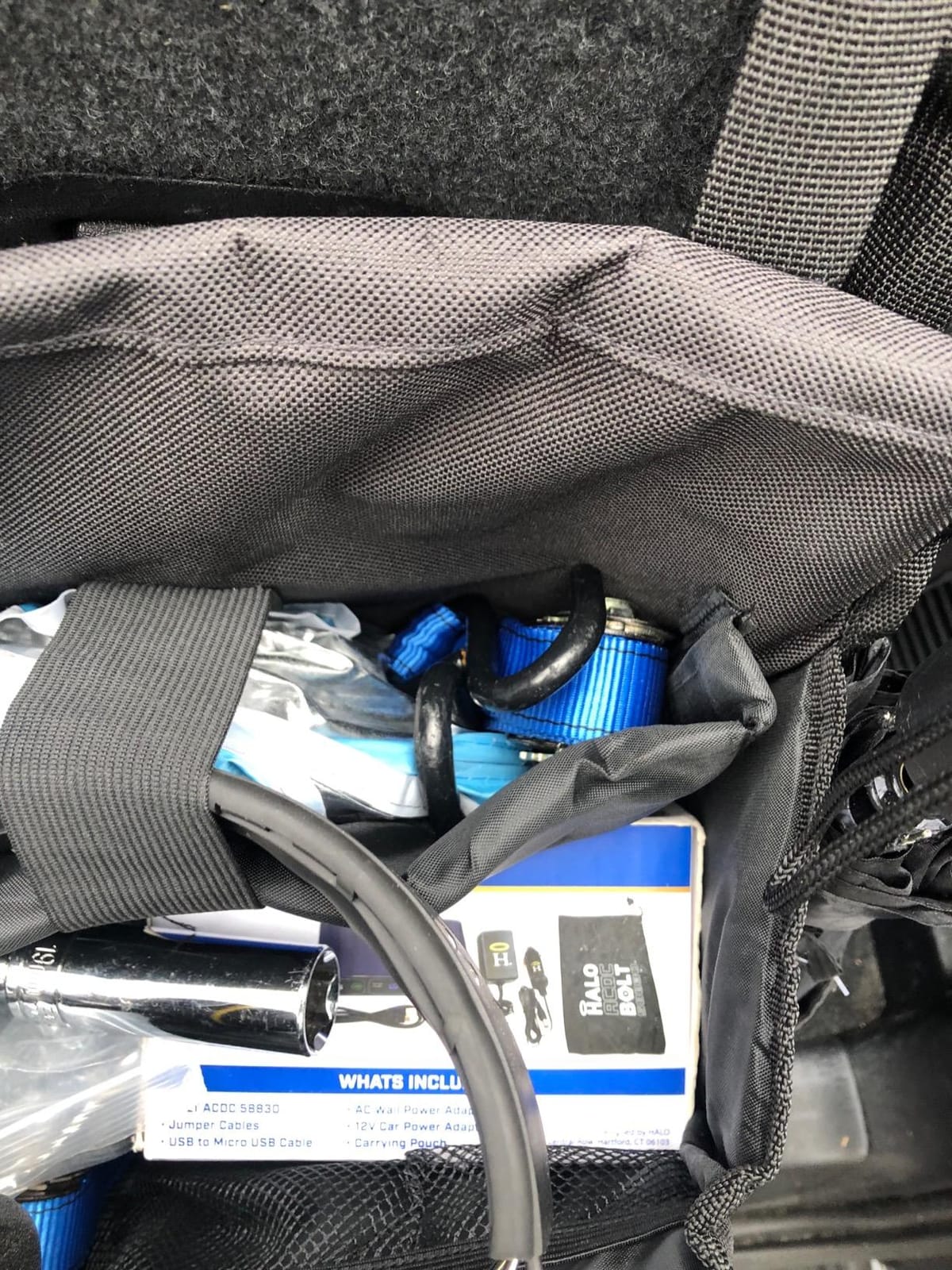 Tidify Car Front Seat Organizer [2025 UPDATED] with Dedicated Tablet and Laptop Storage Stabilizing Side Straps Soft Adjustable Shoulder Strap and Hardened Buckles Your Office Away from Office. customer photo 1