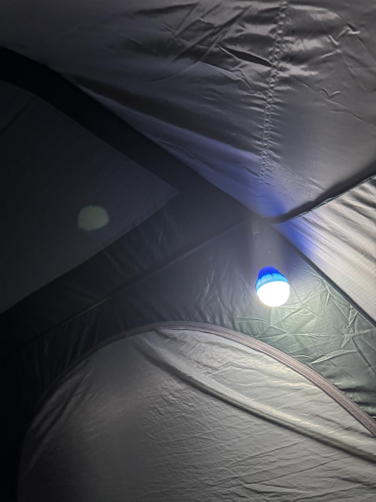 FLY2SKY Portable LED Gear Camping Lights with Clip Hook Emergency Light | Battery Powered LED Tent Lights Bulbs Outdoor Camping Essentials for Hiking Backpacking Hurricane Power Outage Emergency Gear customer photo 1