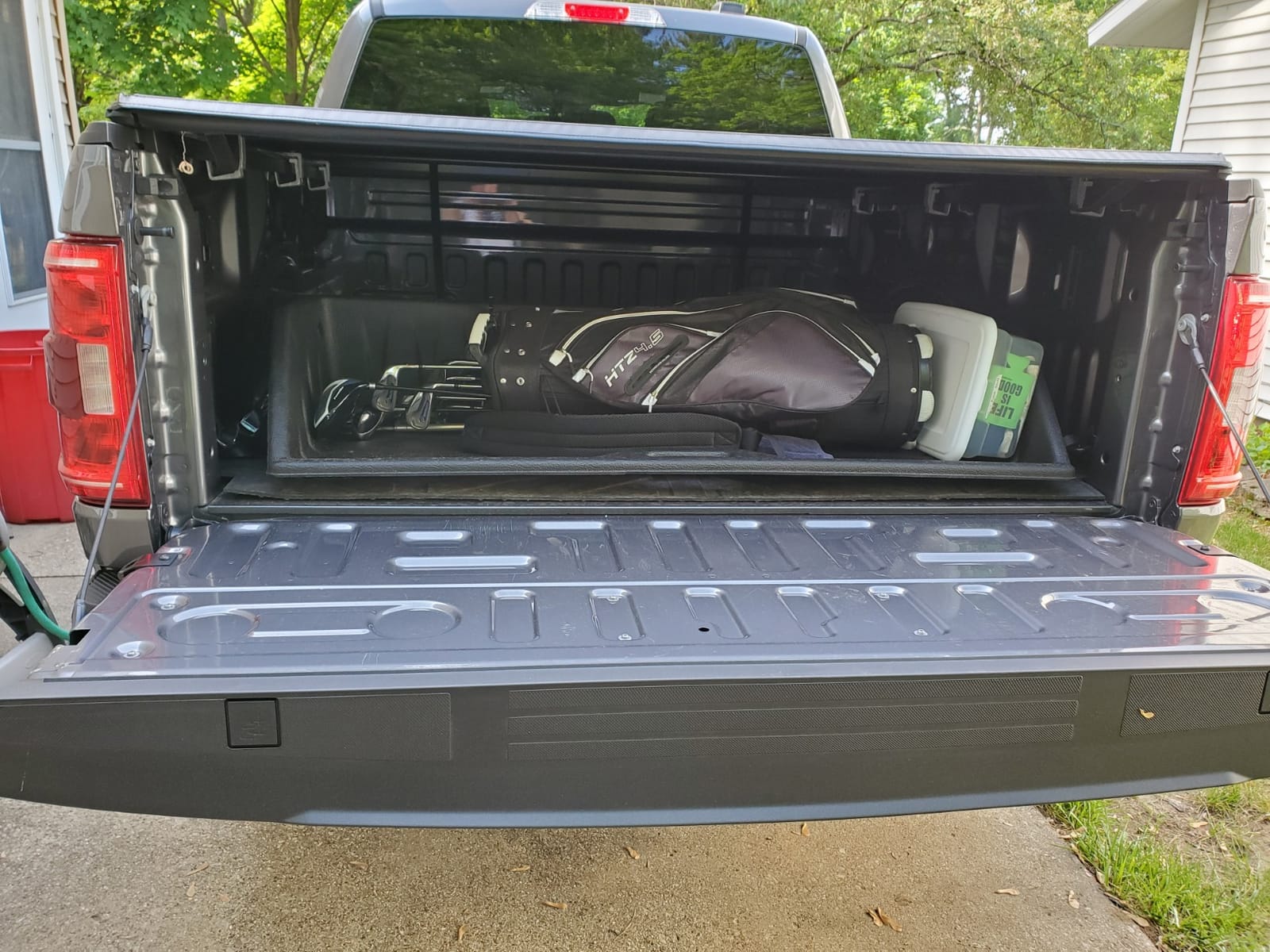 Full Size Truck Bed Cargo Box - Slides Out Onto Tailgate for Easy Access to Load and Unload - Stores and Protects Cargo in Your Truck Bed customer photo 2