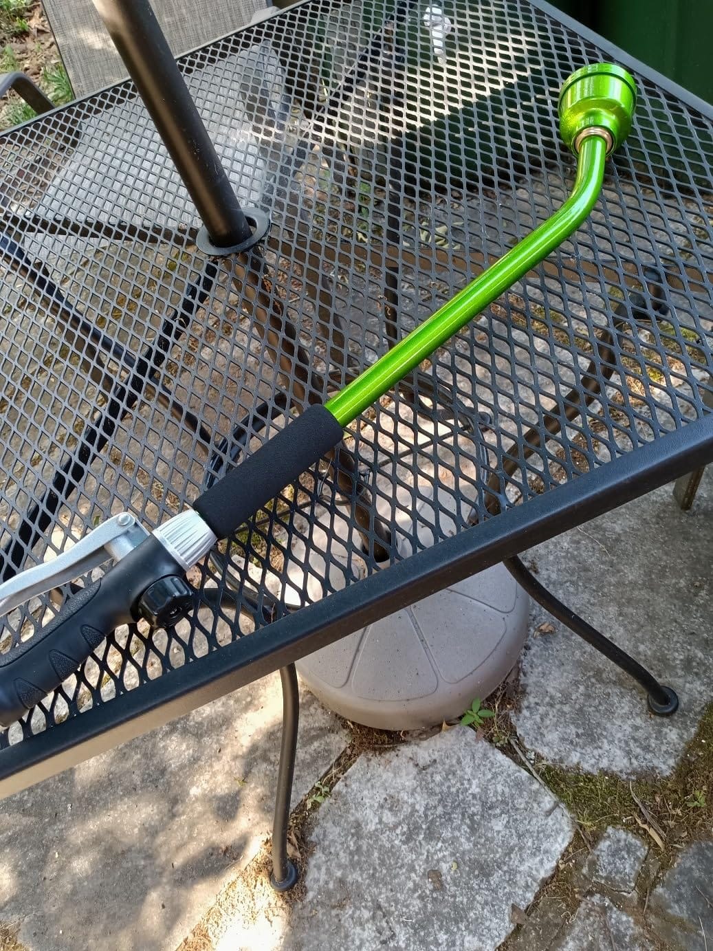 GREEN MOUNT Watering Wand, 24 Inches Sprayer Wand with Superior Stainless Head, Perfect for Hanging Baskets, Plants, Flowers, Shrubs, Garden and Lawn, Purple customer photo 1
