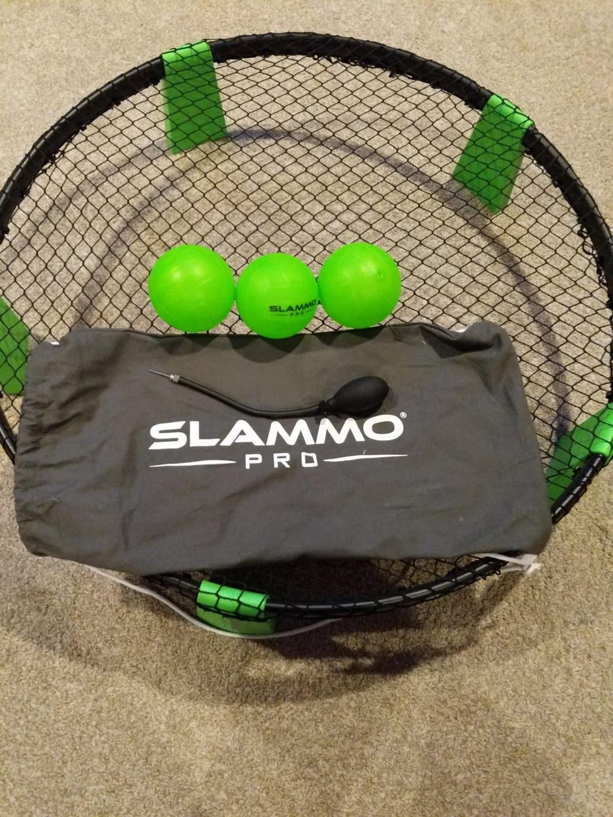GoSports Slammo PRO Game Set – Premium Outdoor Lawn, Beach & Tailgating Roundnet Game for Kids, Teens & Adults customer photo 1