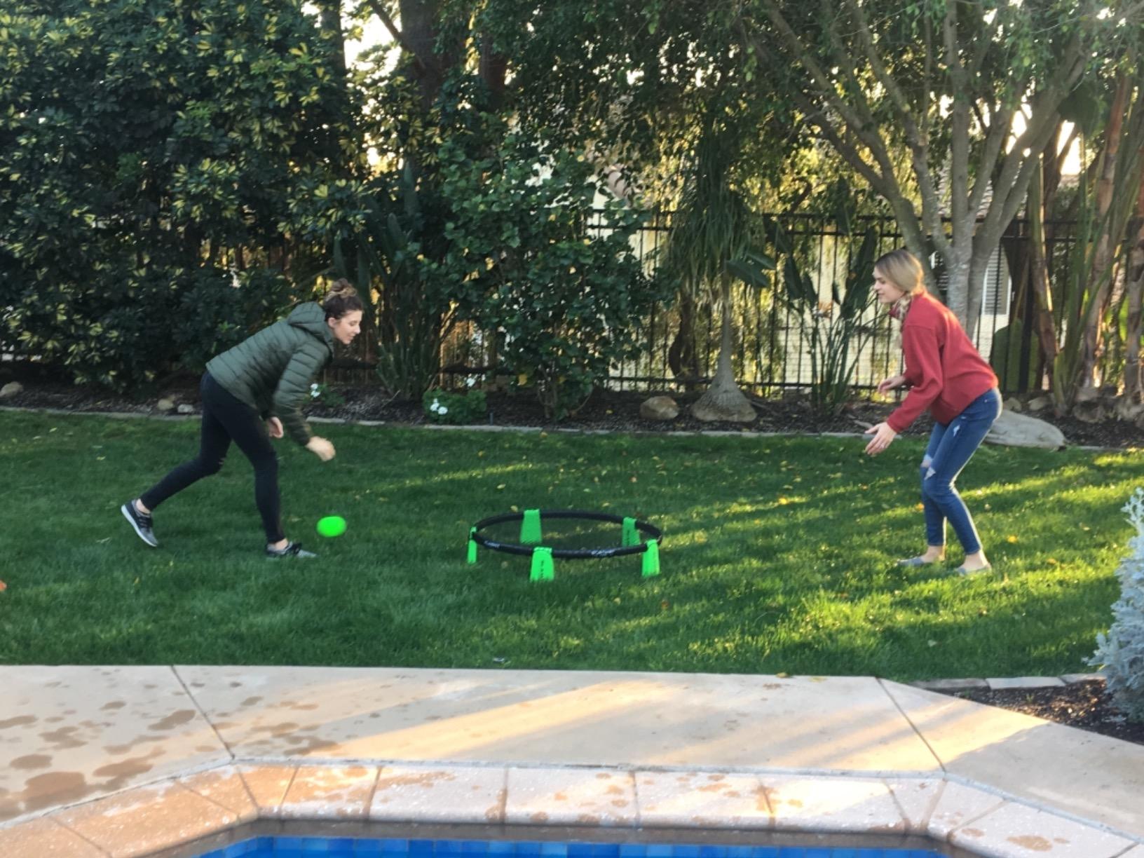 GoSports Slammo PRO Game Set – Premium Outdoor Lawn, Beach & Tailgating Roundnet Game for Kids, Teens & Adults customer photo 2