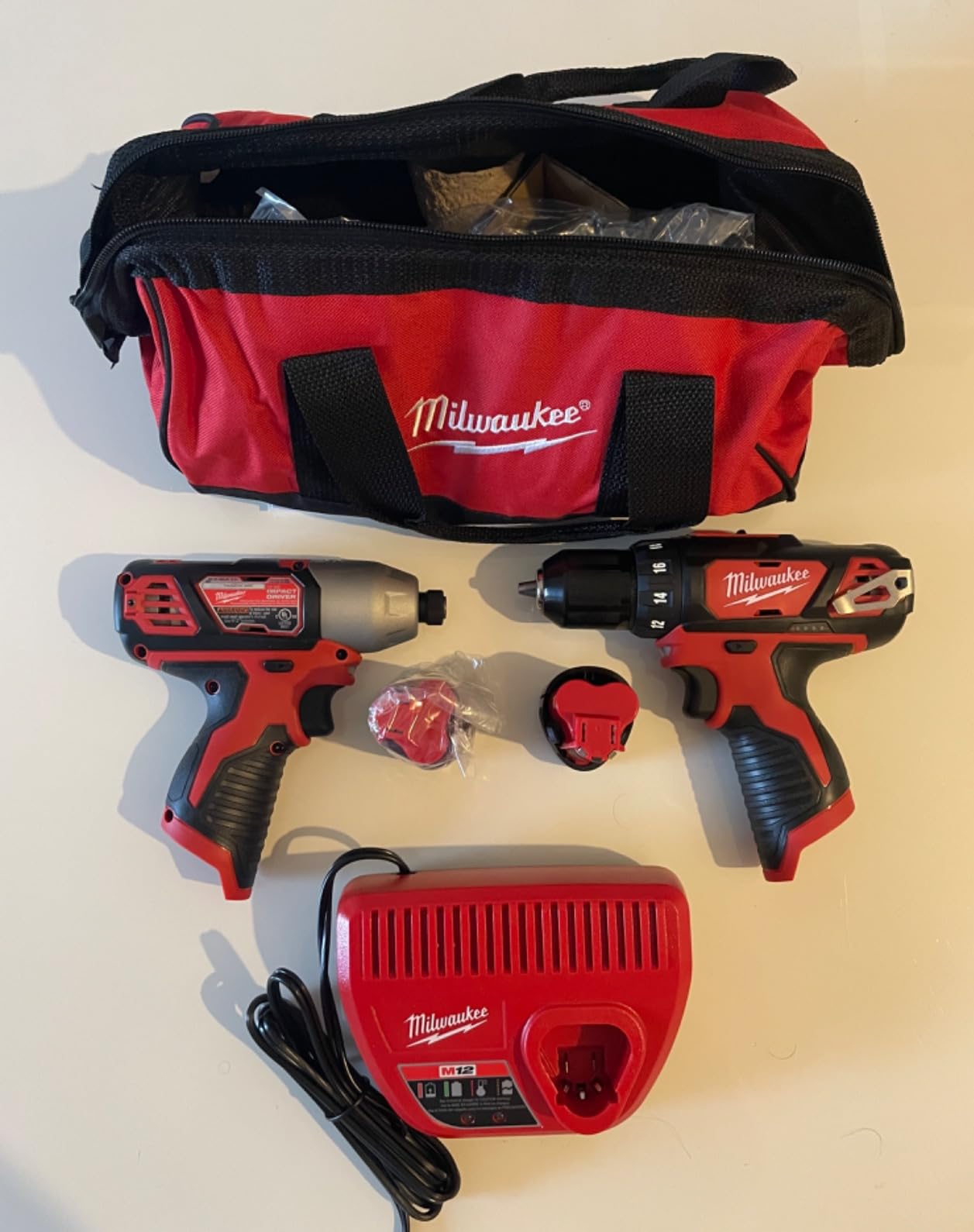M12 12-Volt Lithium-Ion Cordless Drill Driver/Impact Driver Combo Kit (2-Tool) with Free M12 1.5Ah Battery (2-Pack) customer photo 2