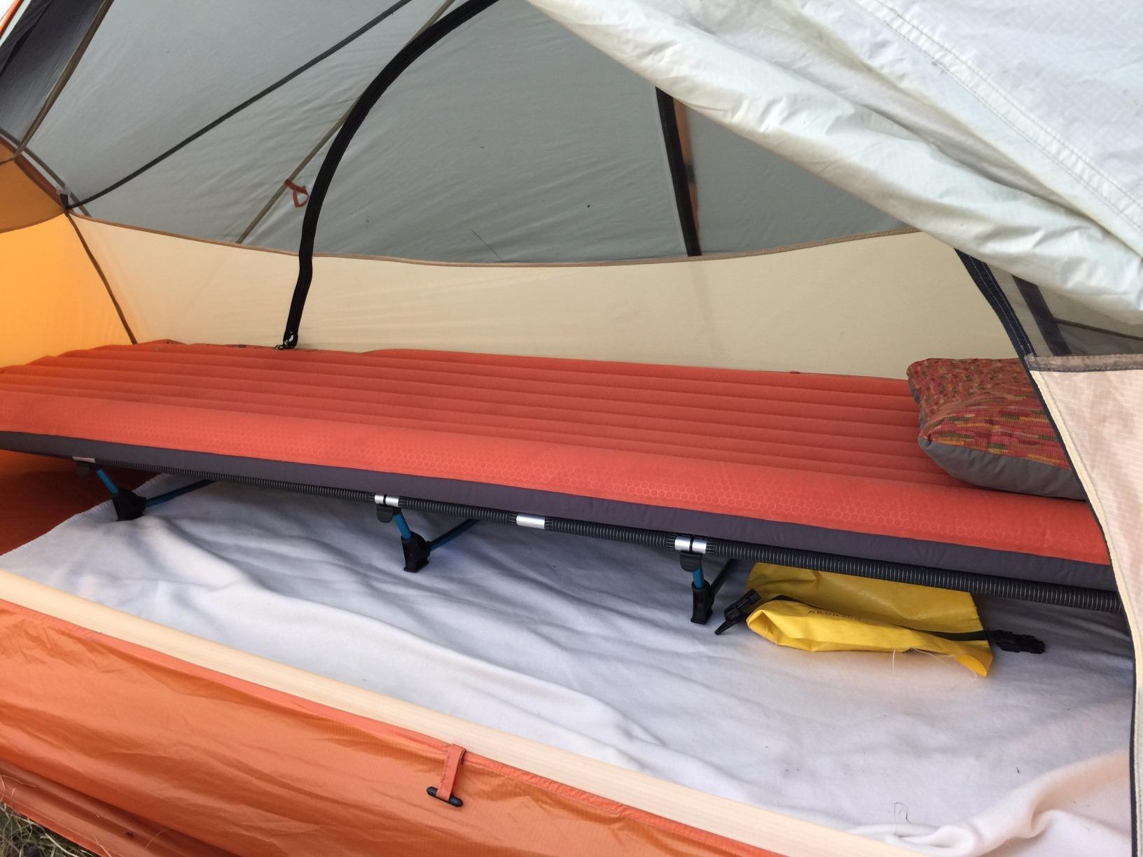 Helinox Lite Cot Ultra-Light, Portable Camping Cot, Compact, Collapsible, Backpacking, Foldable Camping Bed customer photo 1