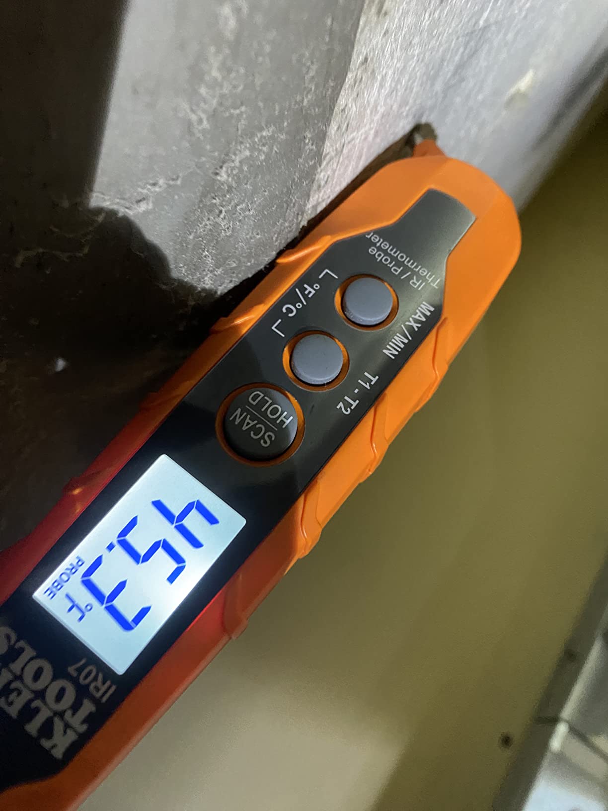 Klein Tools IR07 Dual Infrared (IR) and Probe Thermometer customer photo 1