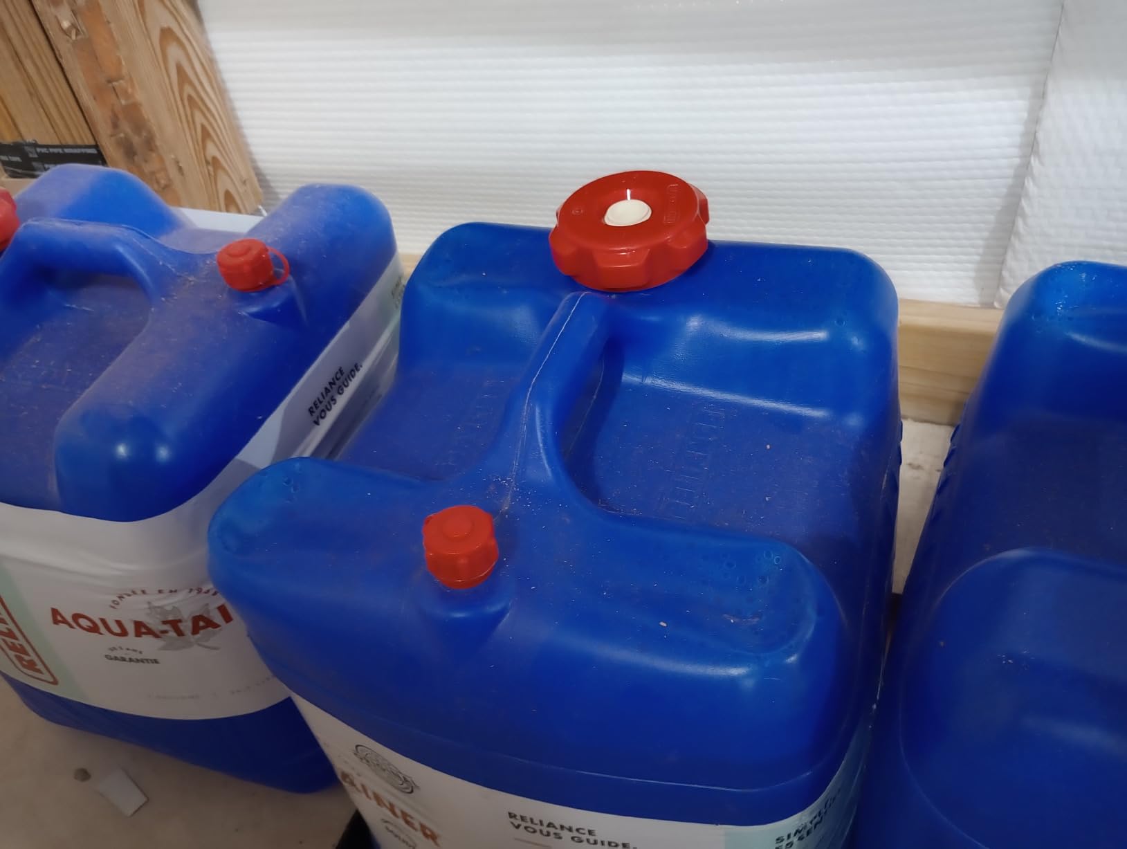 Reliance Products Aqua Tainer 7 Gallon Drinking Water Storage Container Tank (4 Pack) customer photo 2