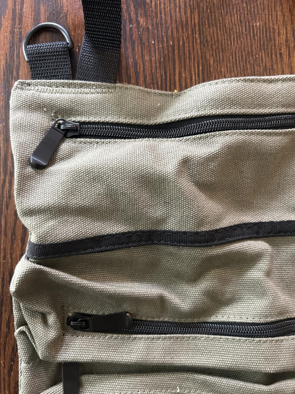 Roll Up Tool Bag with 5 Zipper Pockets,Portable Tool Storage Gifts for Men customer photo 1