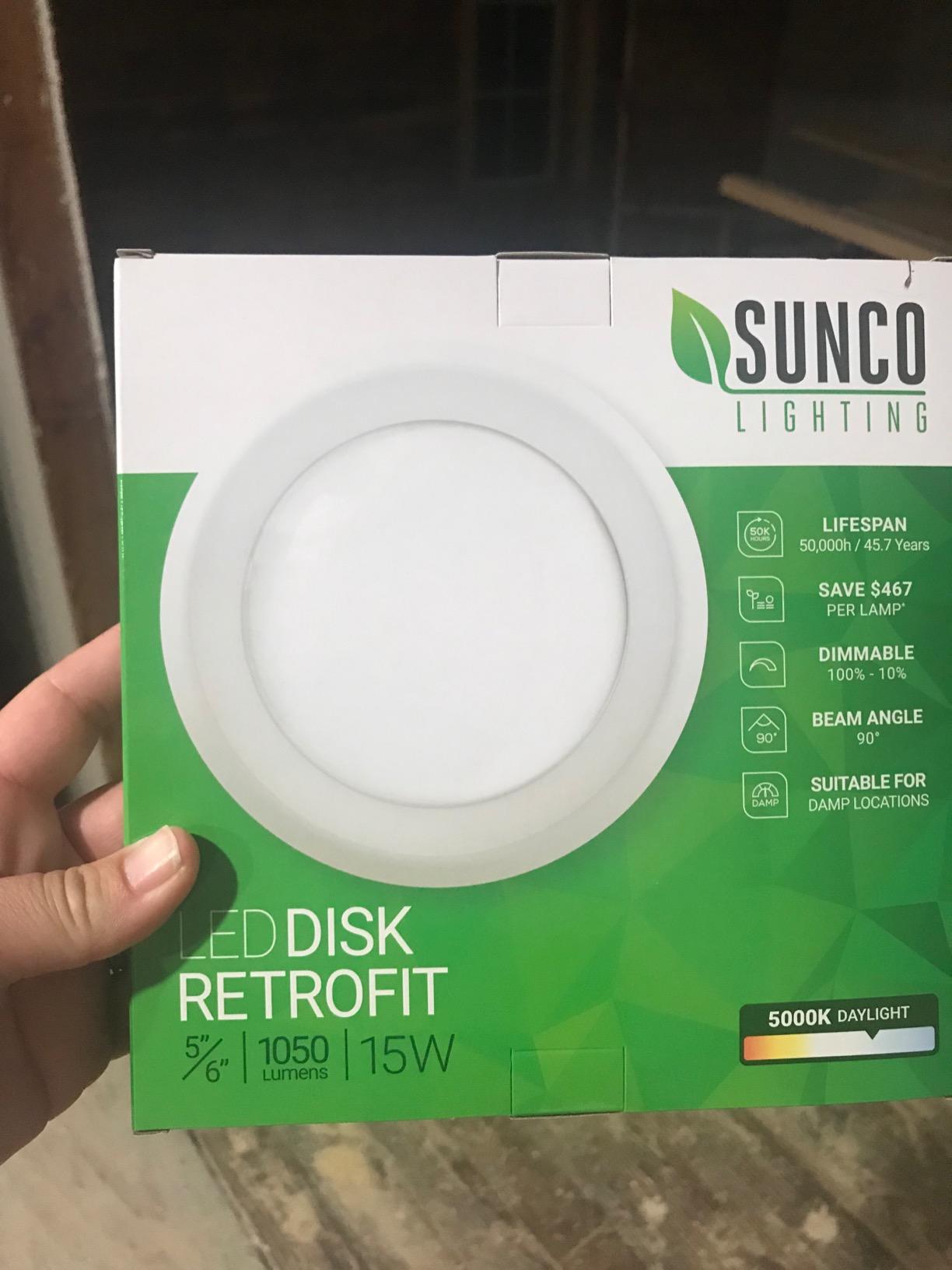 Sunco 12 Pack 6 Inch Flush Mount LED Ceiling Disk Lights, 15W=75W Dimmable | 1050LM, 5000K Daylight, Flush Mount Disk Recessed Ceiling Can Lighting, Low Profile Ceiling, Closets, 15W (75W Equivalent) customer photo 2