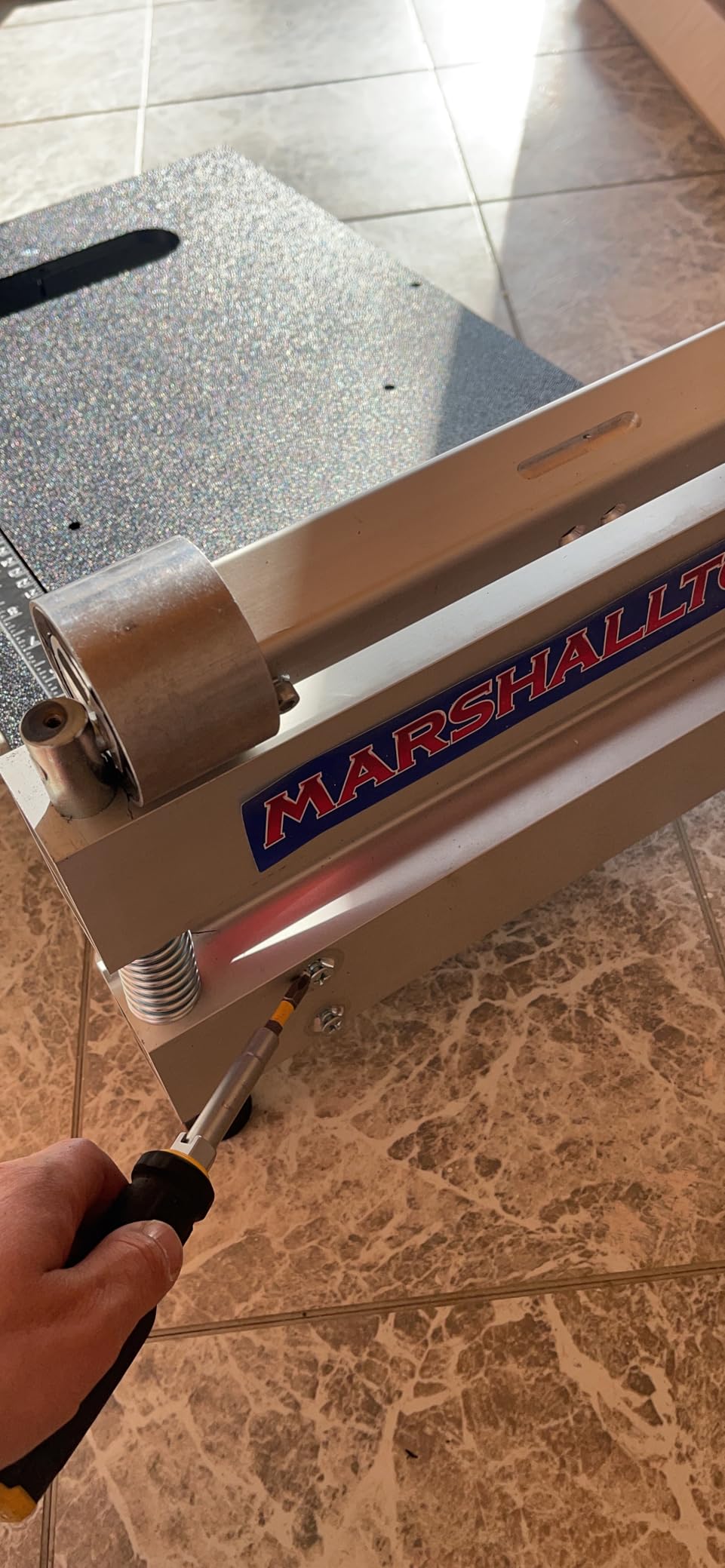 MARSHALLTOWN Bullet Marksman EZ Shear, LVP Floor Cutter, Assembled in USA customer photo 2