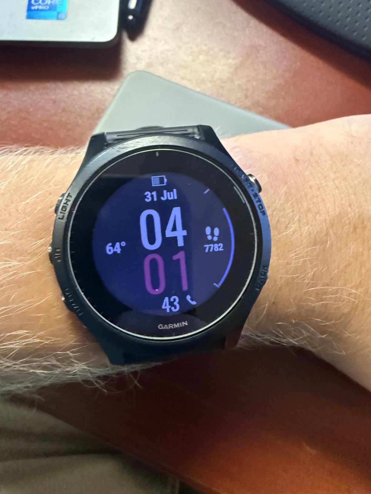 Garmin Forerunner 945, Premium GPS Running/Triathlon Smartwatch with Music, Black customer photo 2