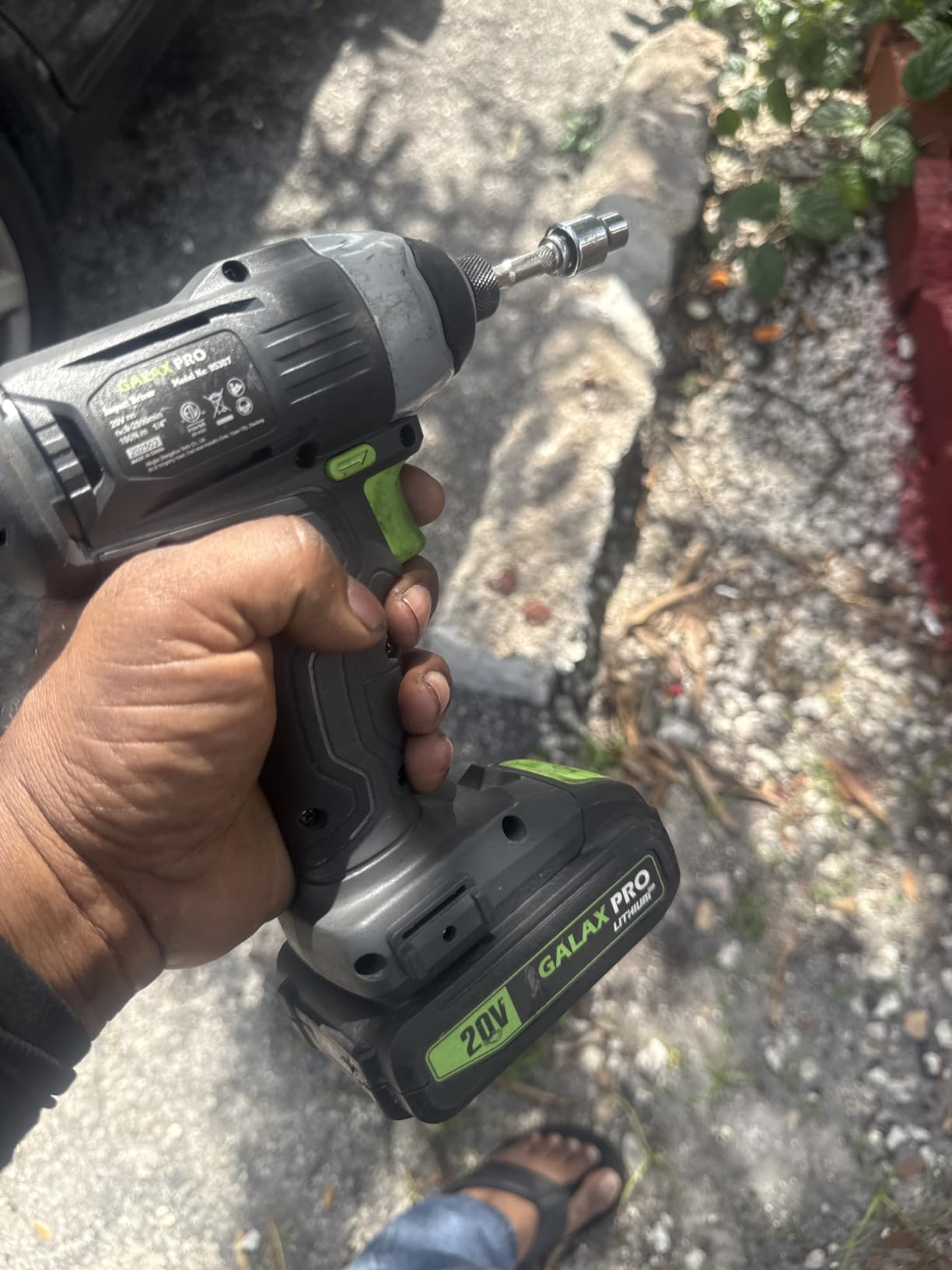 GALAX PRO Cordless Drill Impact Driver combo kit with1.3 Ah Battery customer photo 2