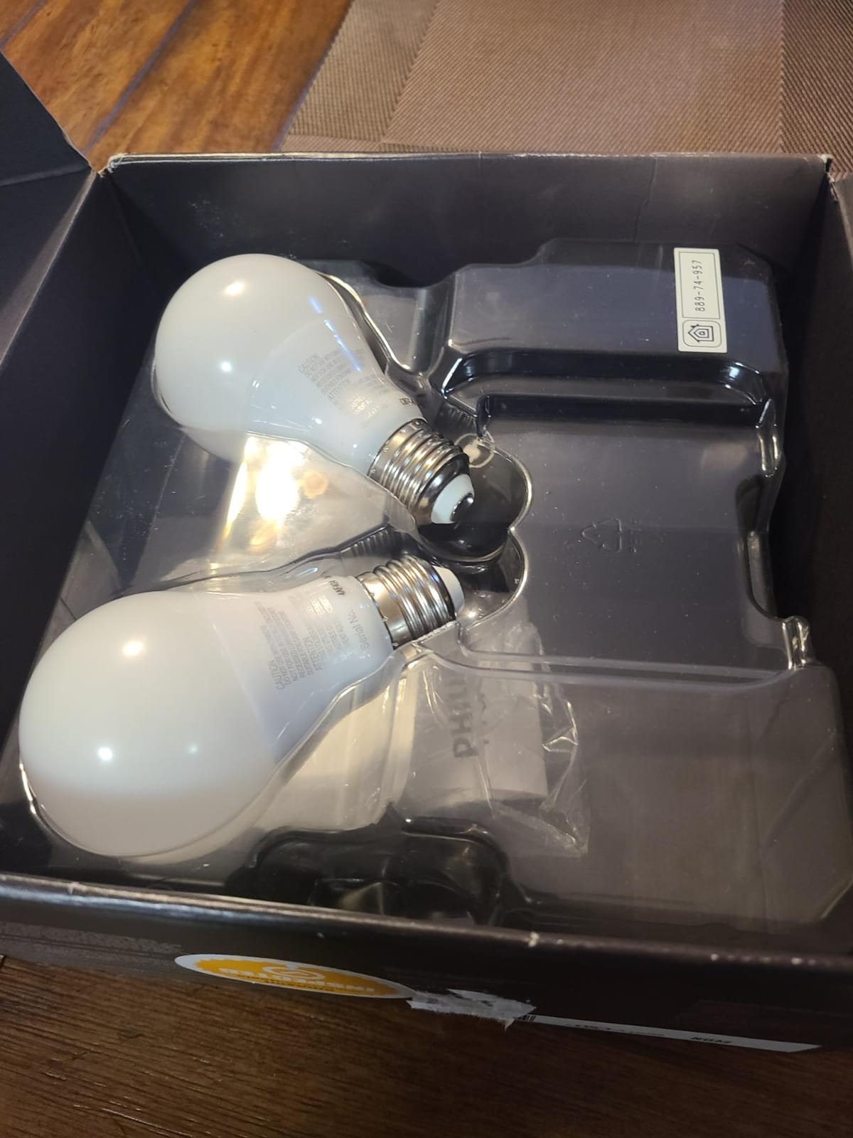 Philips Hue White and Color Ambiance LED Smart Light Bulb Starter Kit, 3 A19 Smart Bulbs & 1 Hue Hub (Works with Alexa, Apple HomeKit & Google Assistant) customer photo 2