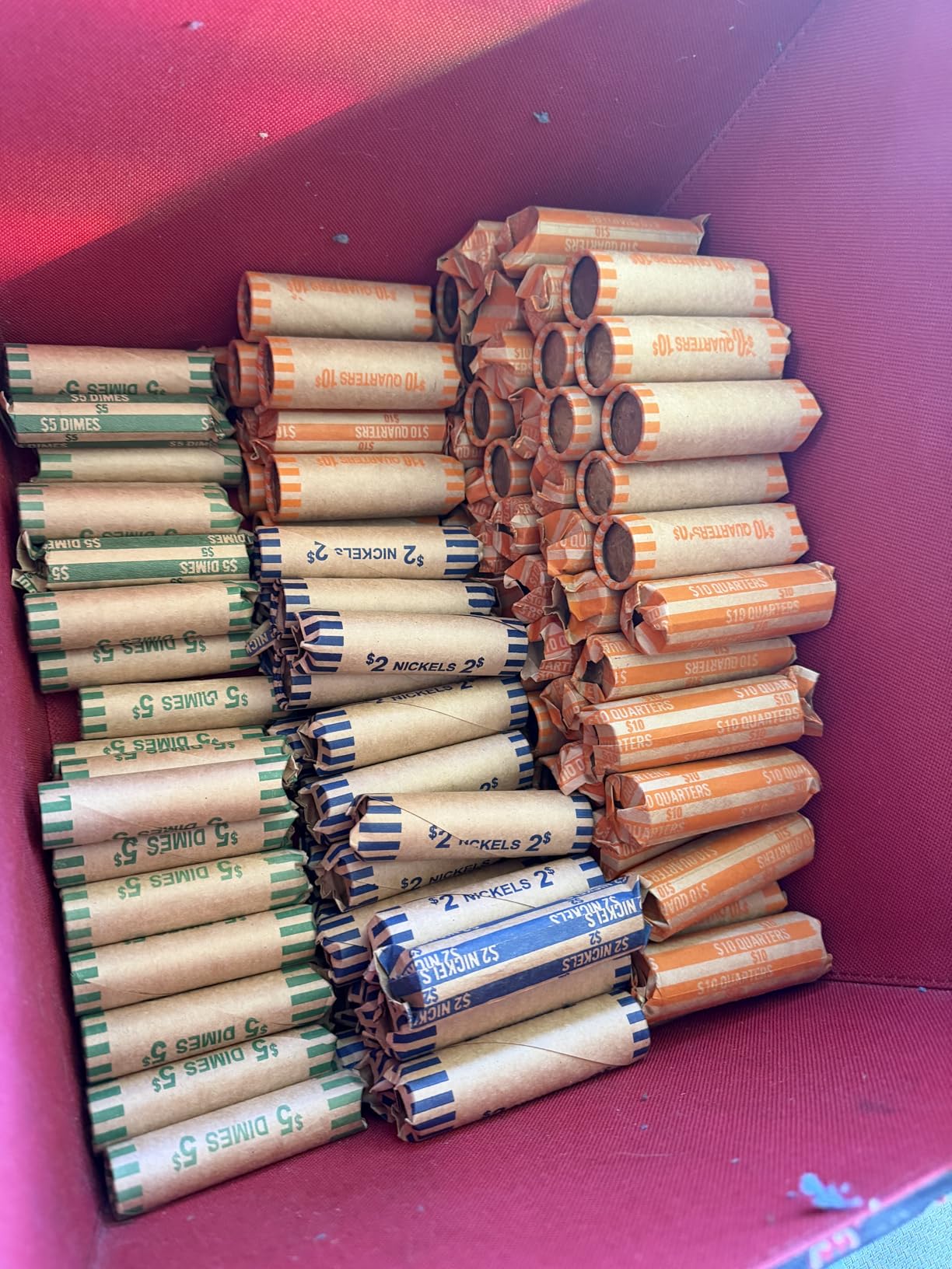 L Liked Preformed Coin Wrappers Rolls (128 Assorted) - Quarters, Pennies, Nickels and Dimes customer photo 2