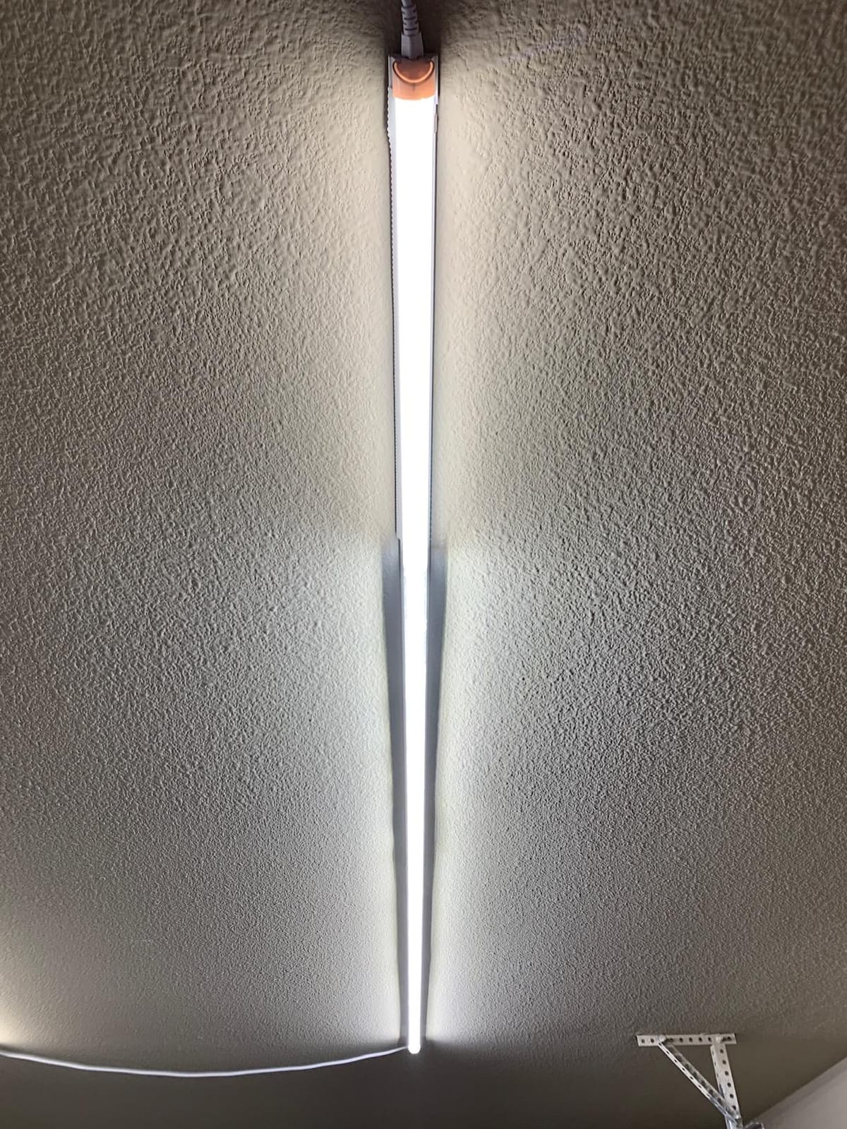 Barrina T8 LED Shop Lights 8FT, 72W 10000LM 5000K, High Output, 10 Packs | 8 Foot for Garage Workshop and Workbench Use, Daylight White, Easy Ceiling Mount, Linkable to 4, Aluminum V Shape Clear Cover customer photo 1