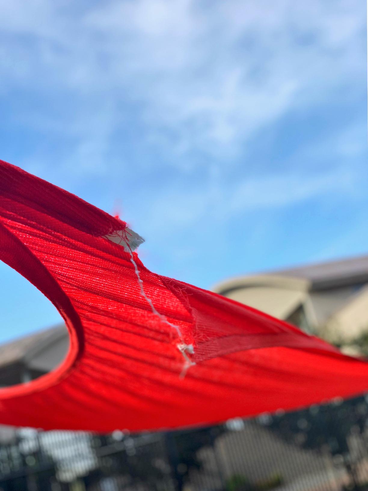 Royal Shade 32' x 32' x 32' Beige Triangle Sun Shade Sail Canopy Outdoor Patio Fabric Screen Awning RTAPT32-95% UV Blockage, Heavy Duty, Water & Air Permeable (We Make Custom Size) customer photo 1