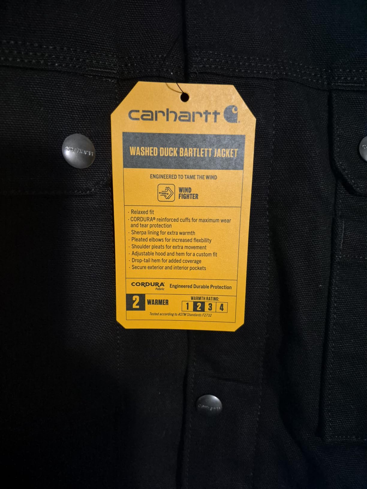 Carhartt Men's Washed Duck Bartlett Jacket customer photo 1